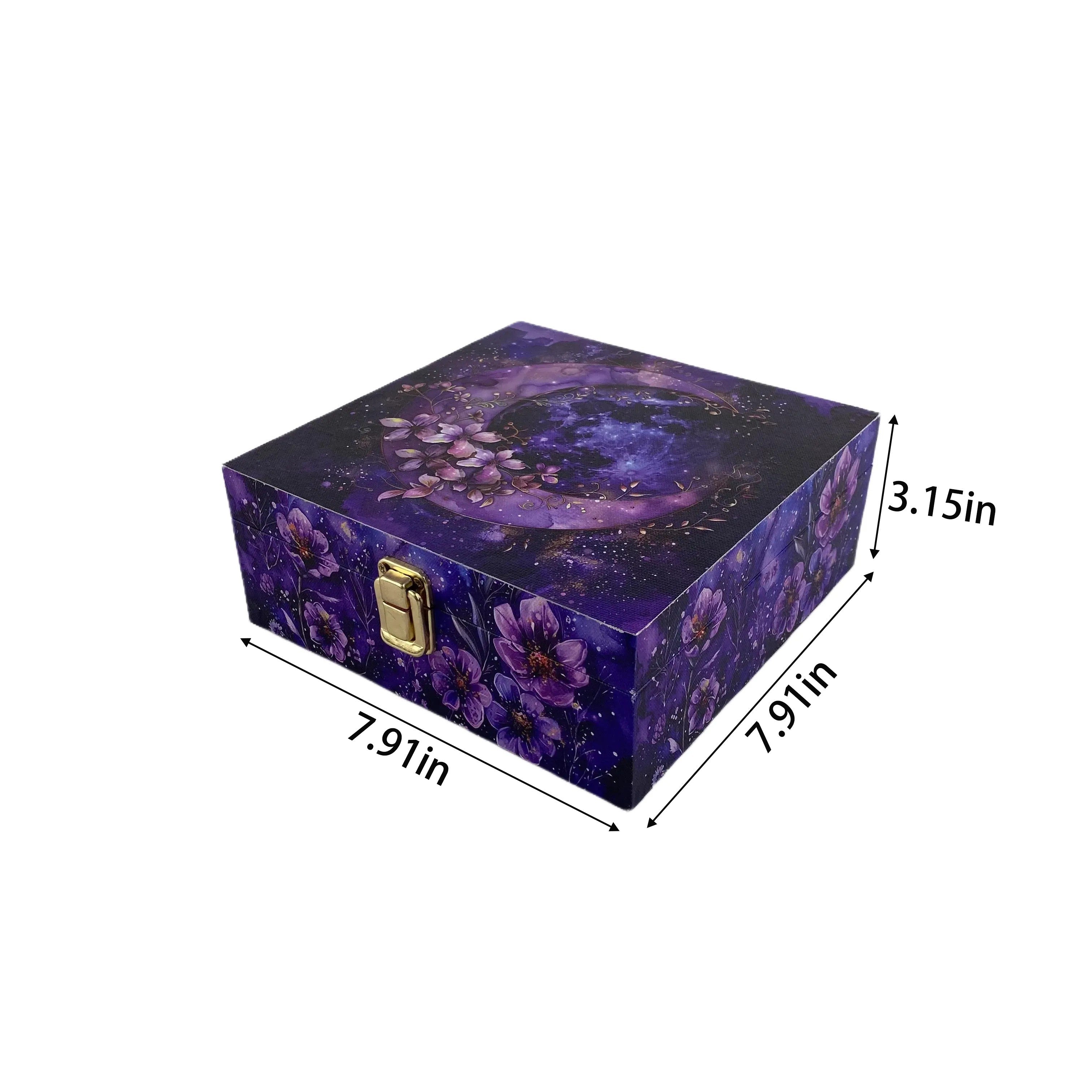 G15- Floral moon woodenboxes