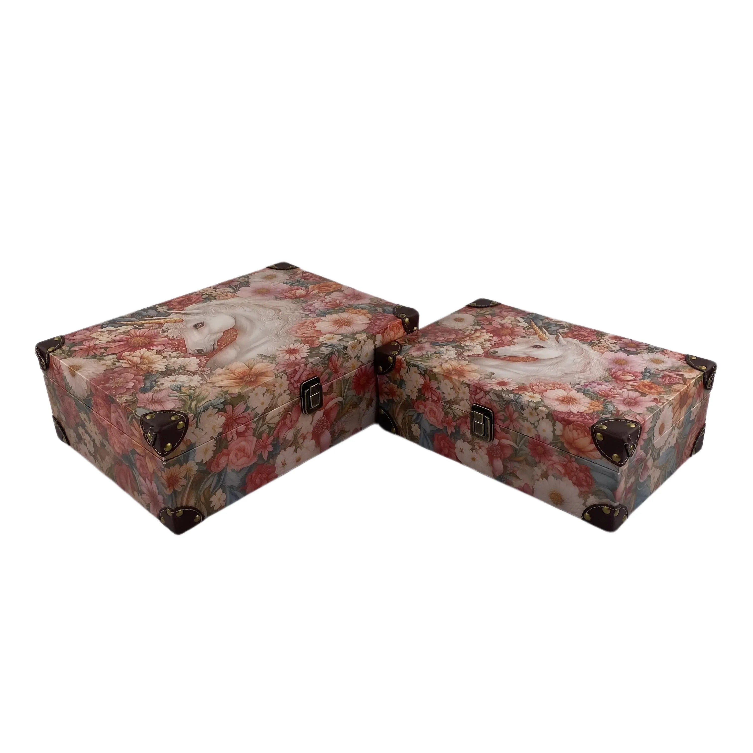 G85- Unicorns Wooden box