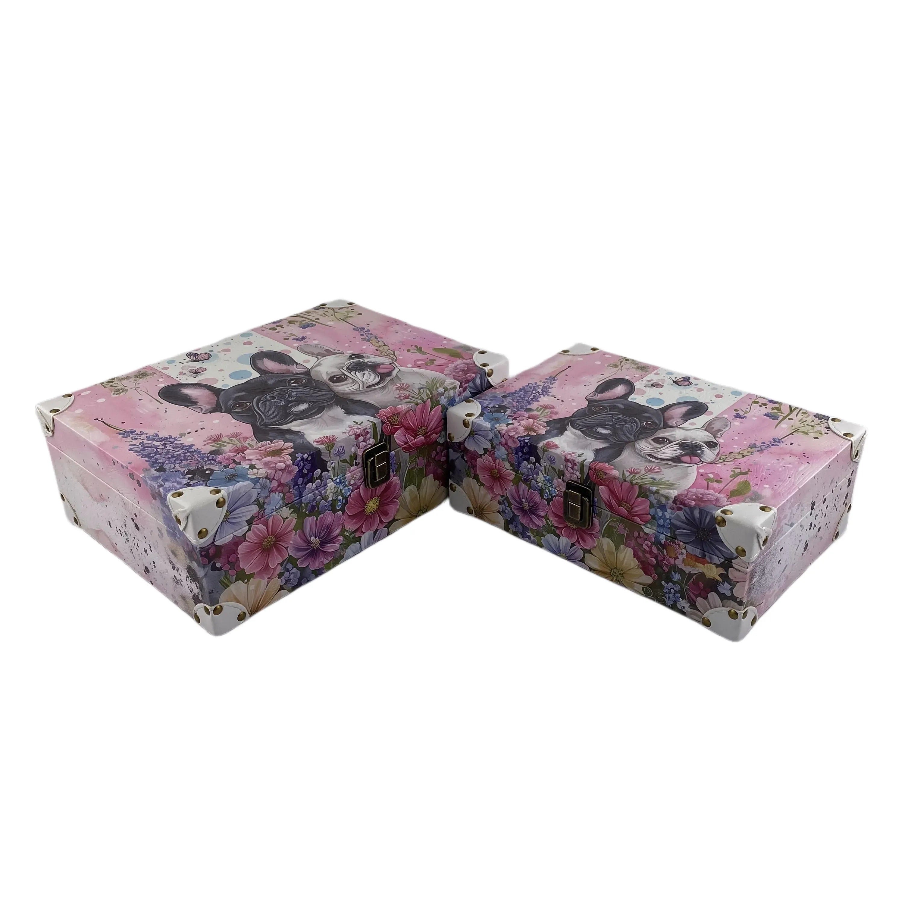 G86- French Bulldog woodenboxes