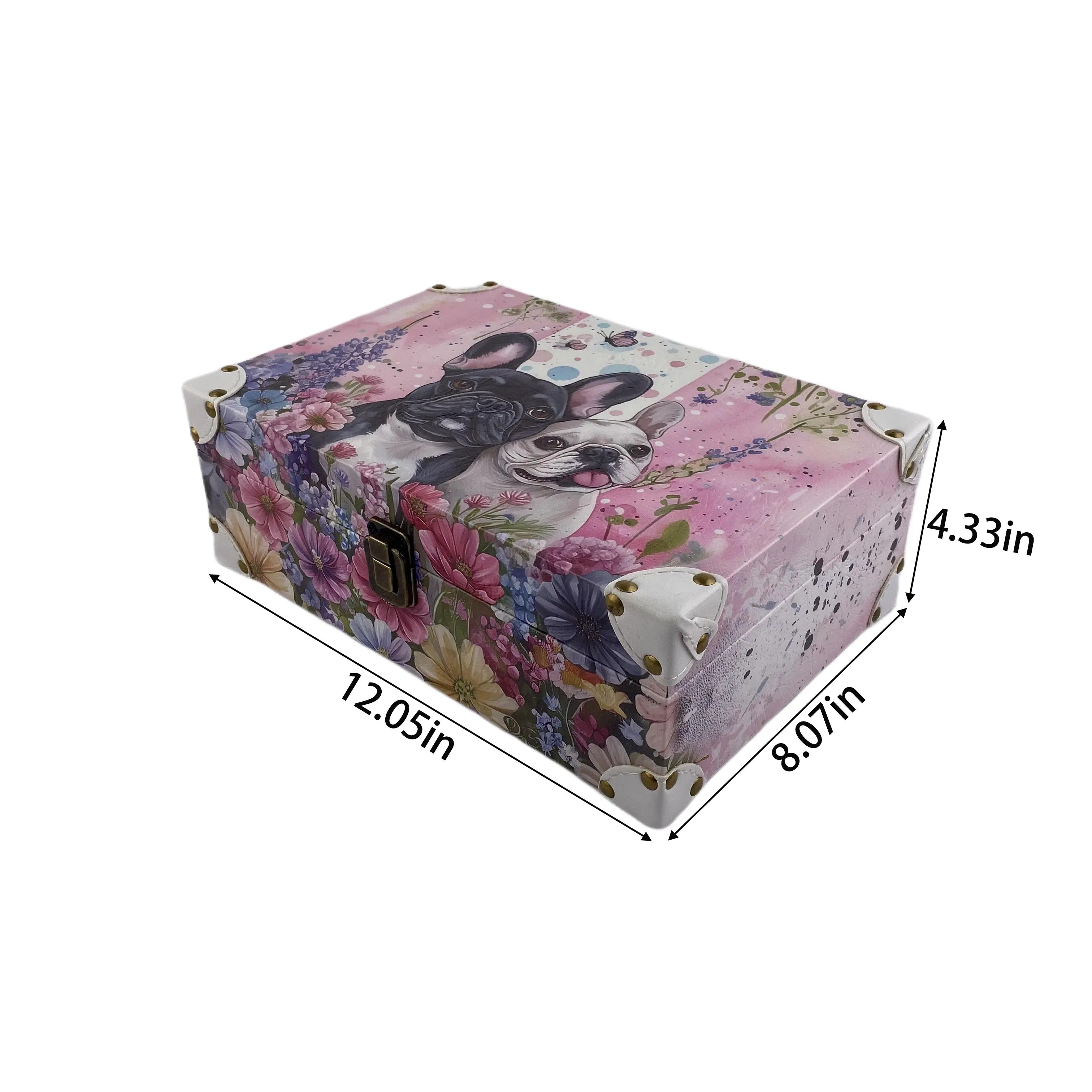 G86- French Bulldog woodenboxes