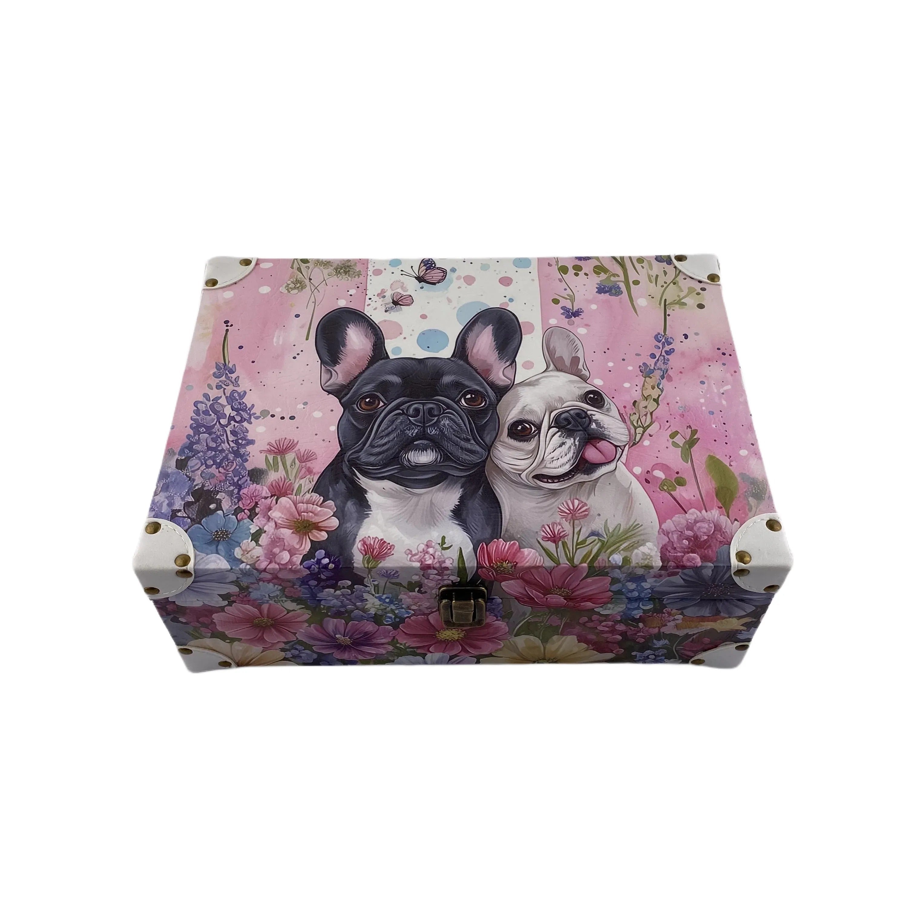 G86- French Bulldog woodenboxes
