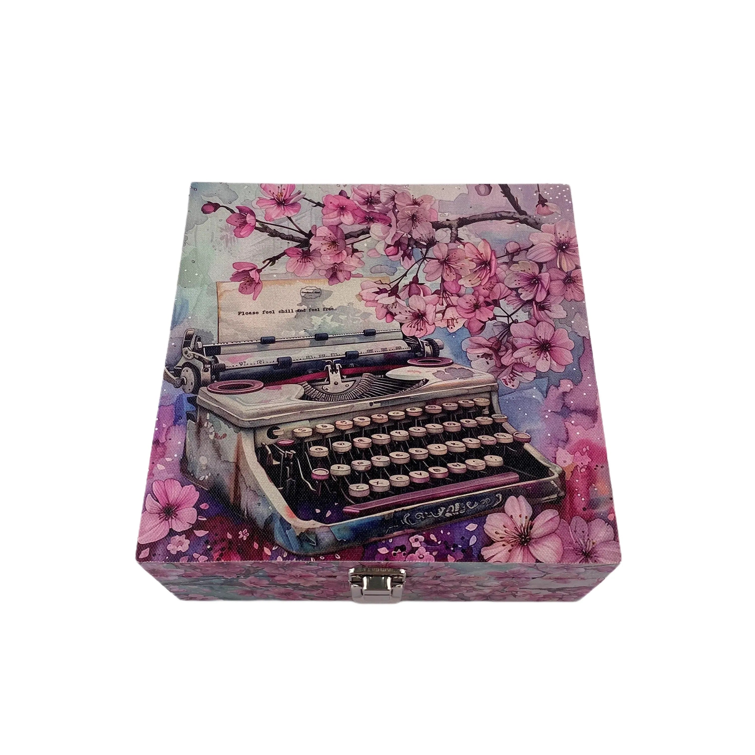 G16- Typewriter Wooden box