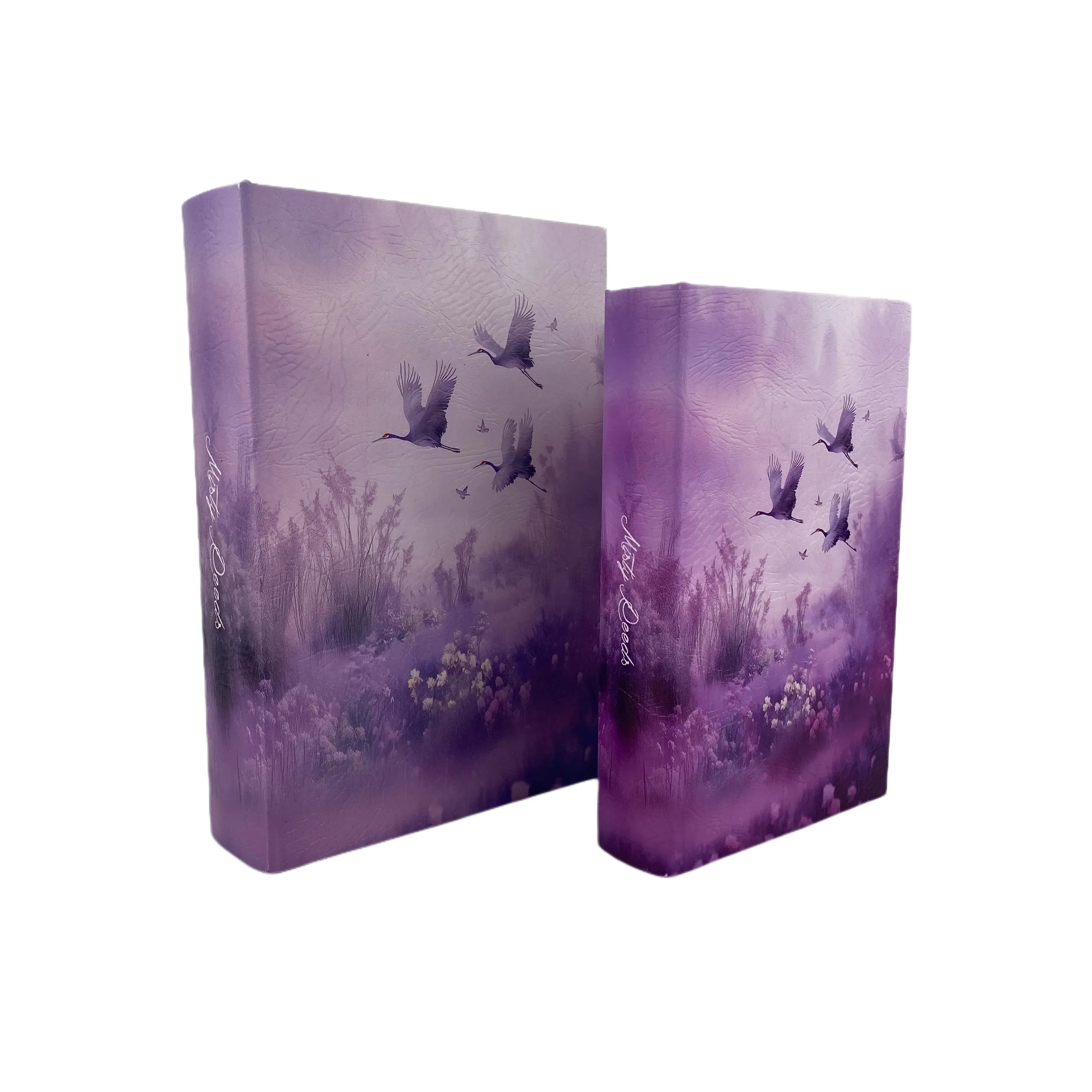 G157- Purple Reed Book Box
