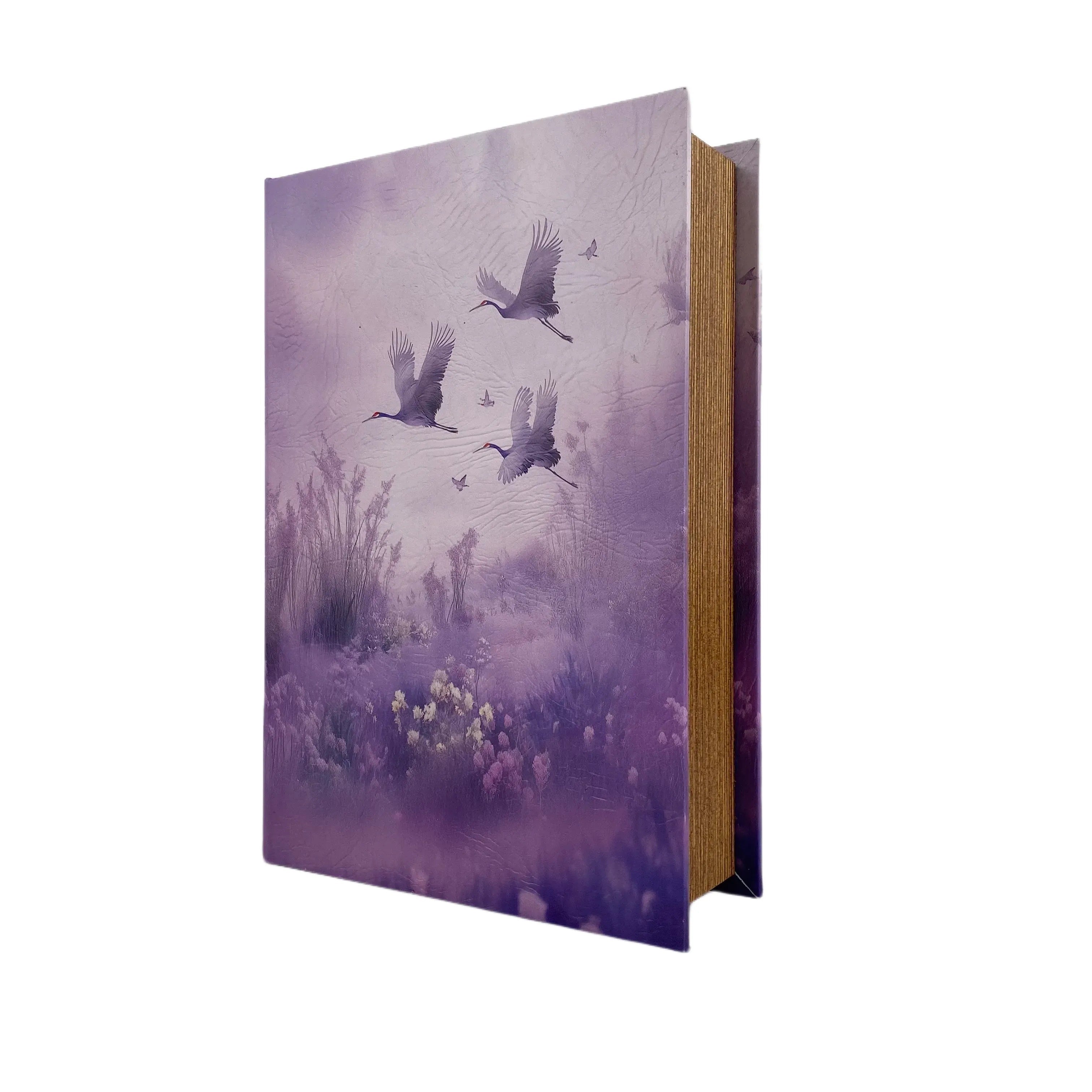 G157- Purple Reed Book Box