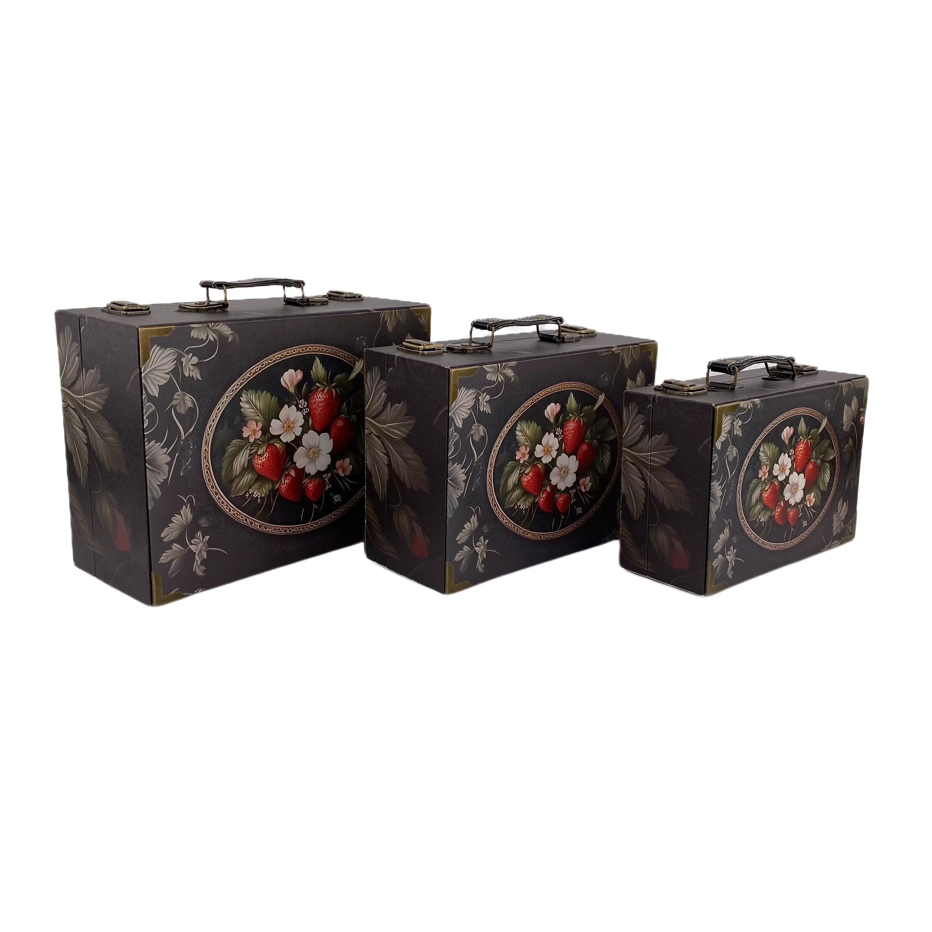 G164- Strawberry Suitcase