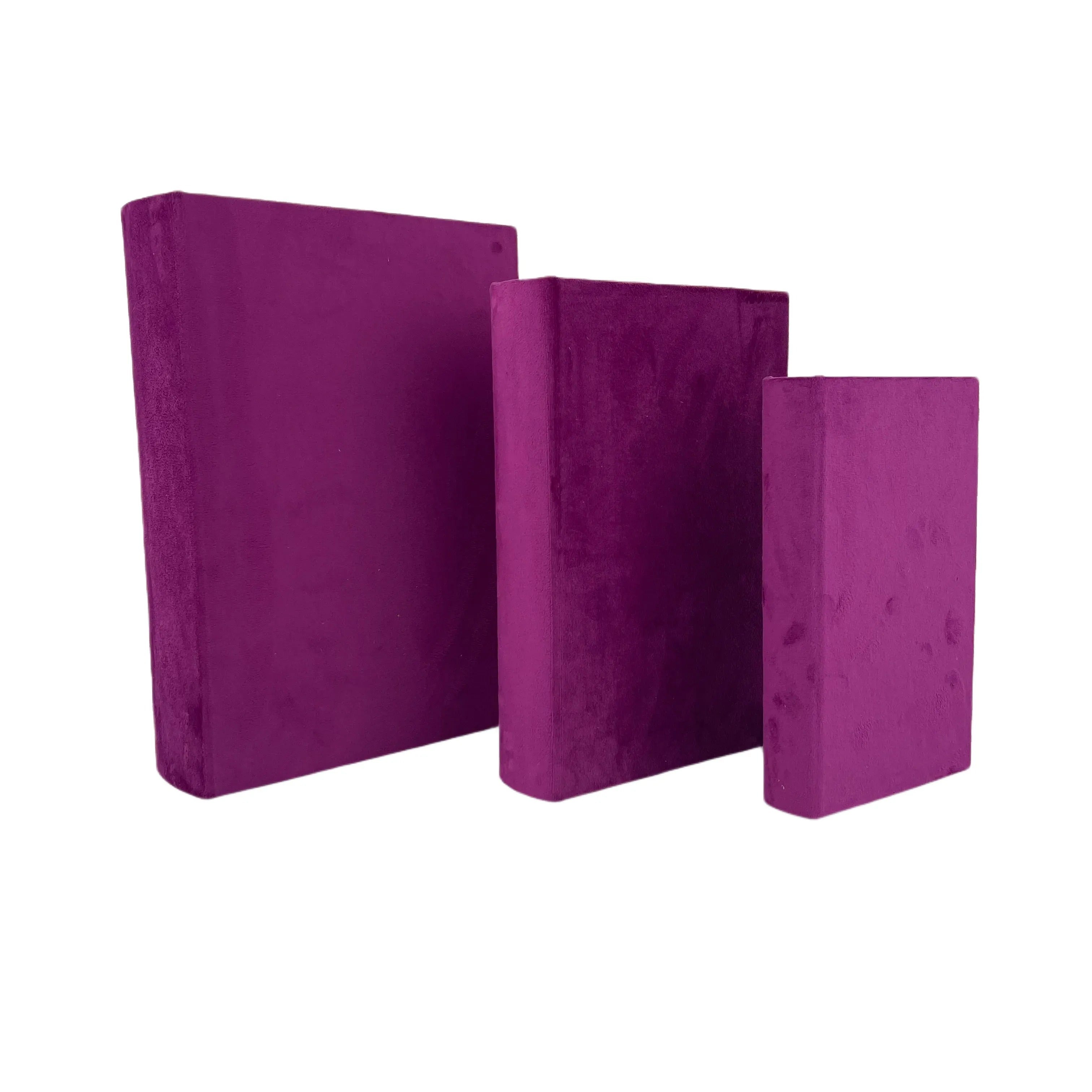 G181- Purple Velvet book box