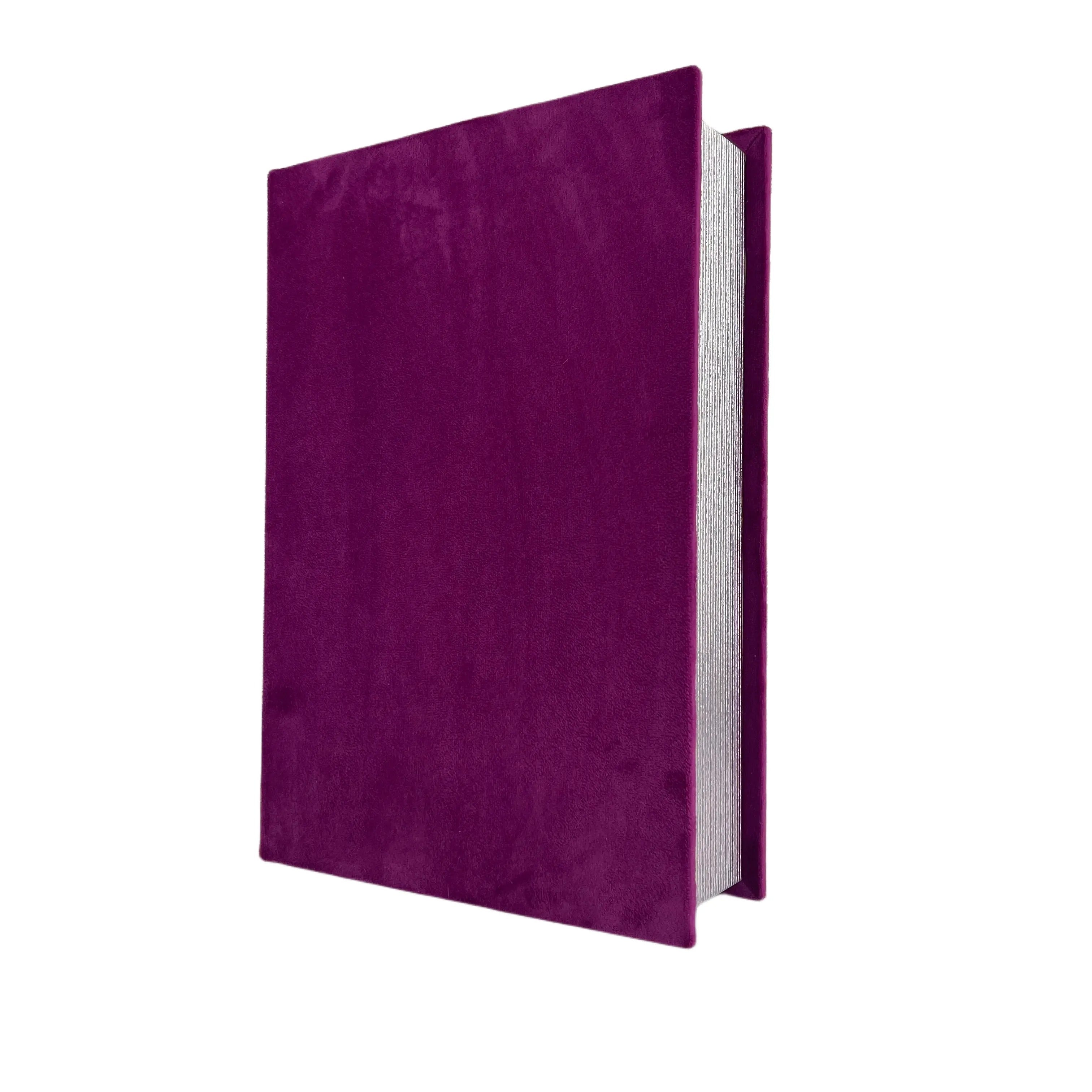 G181- Purple Velvet book box