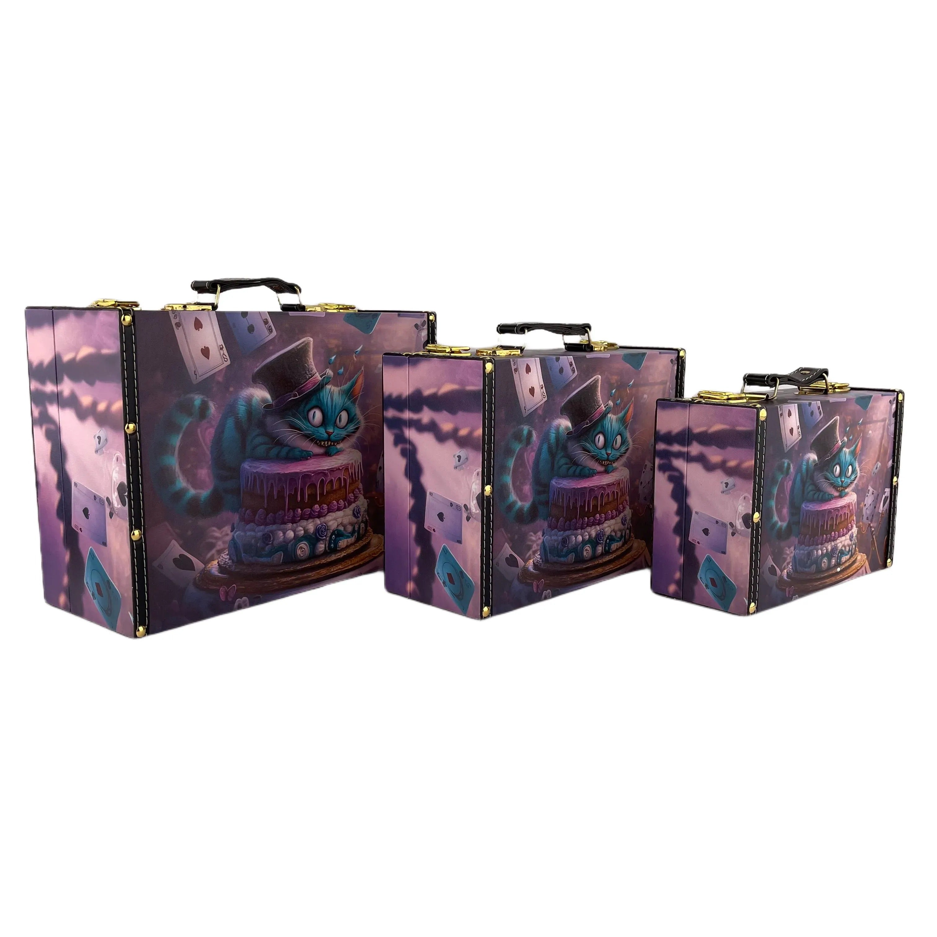 G194- Cheshire Cat Suitcase