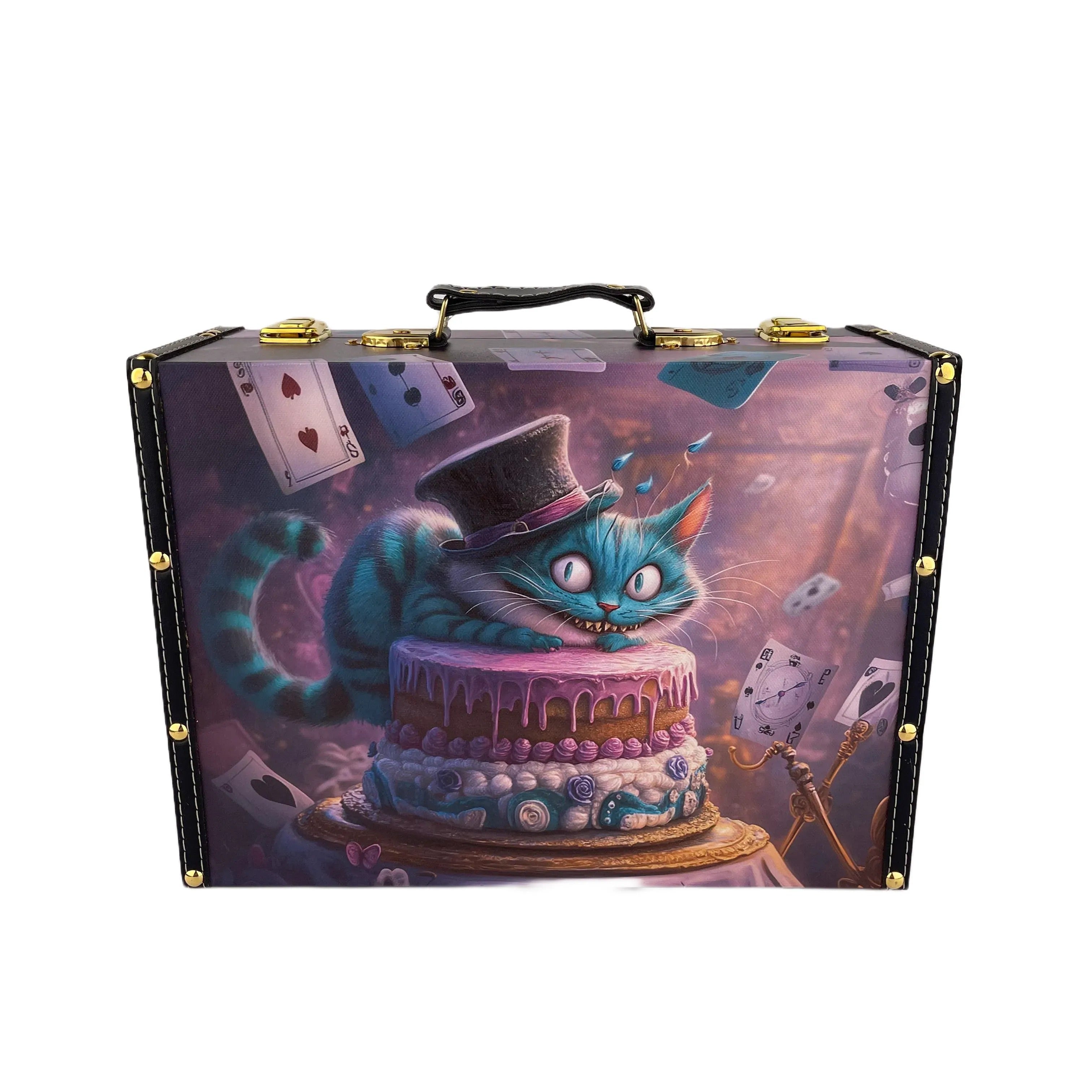 G194- Cheshire Cat Suitcase