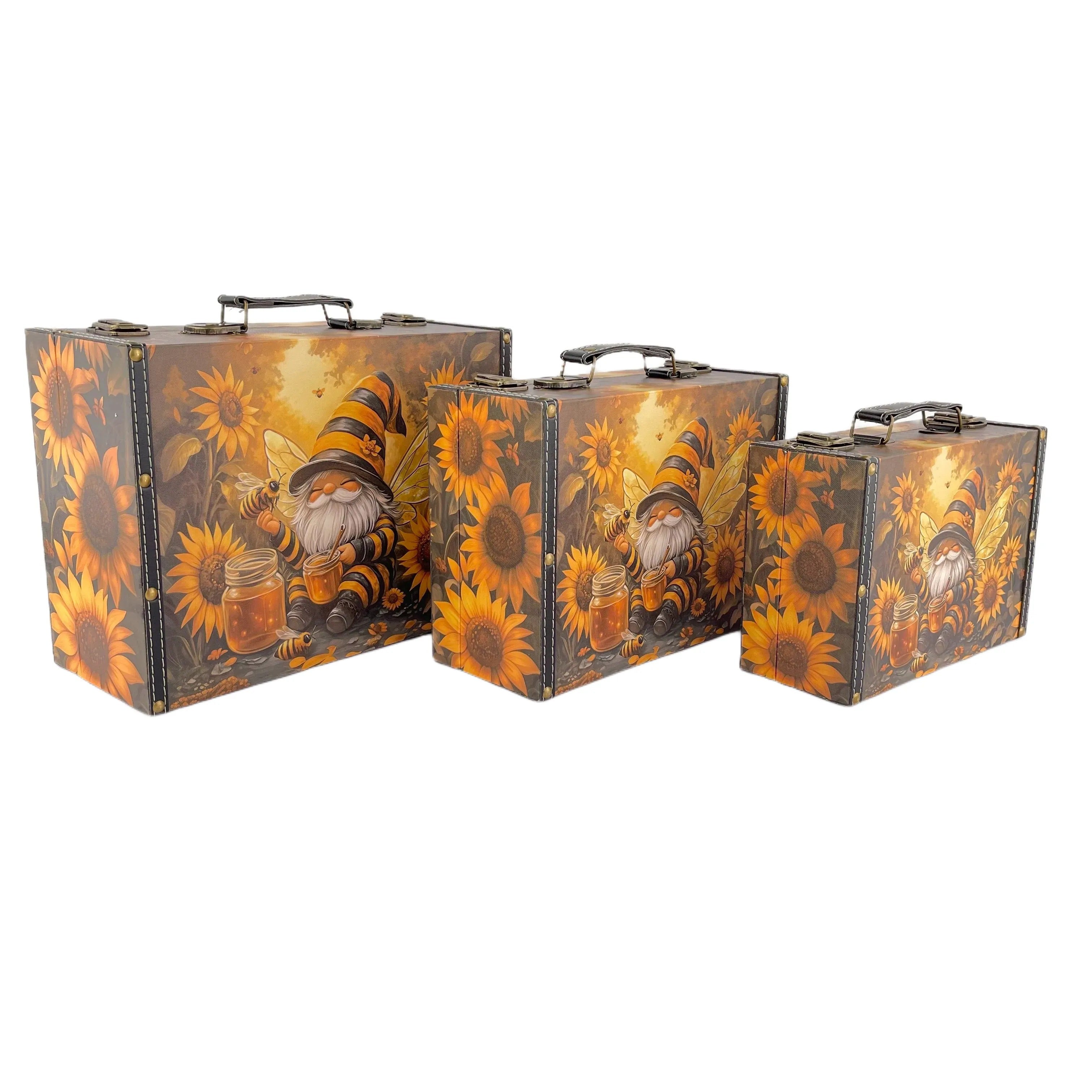 G202- Bee Gnome Suitcase