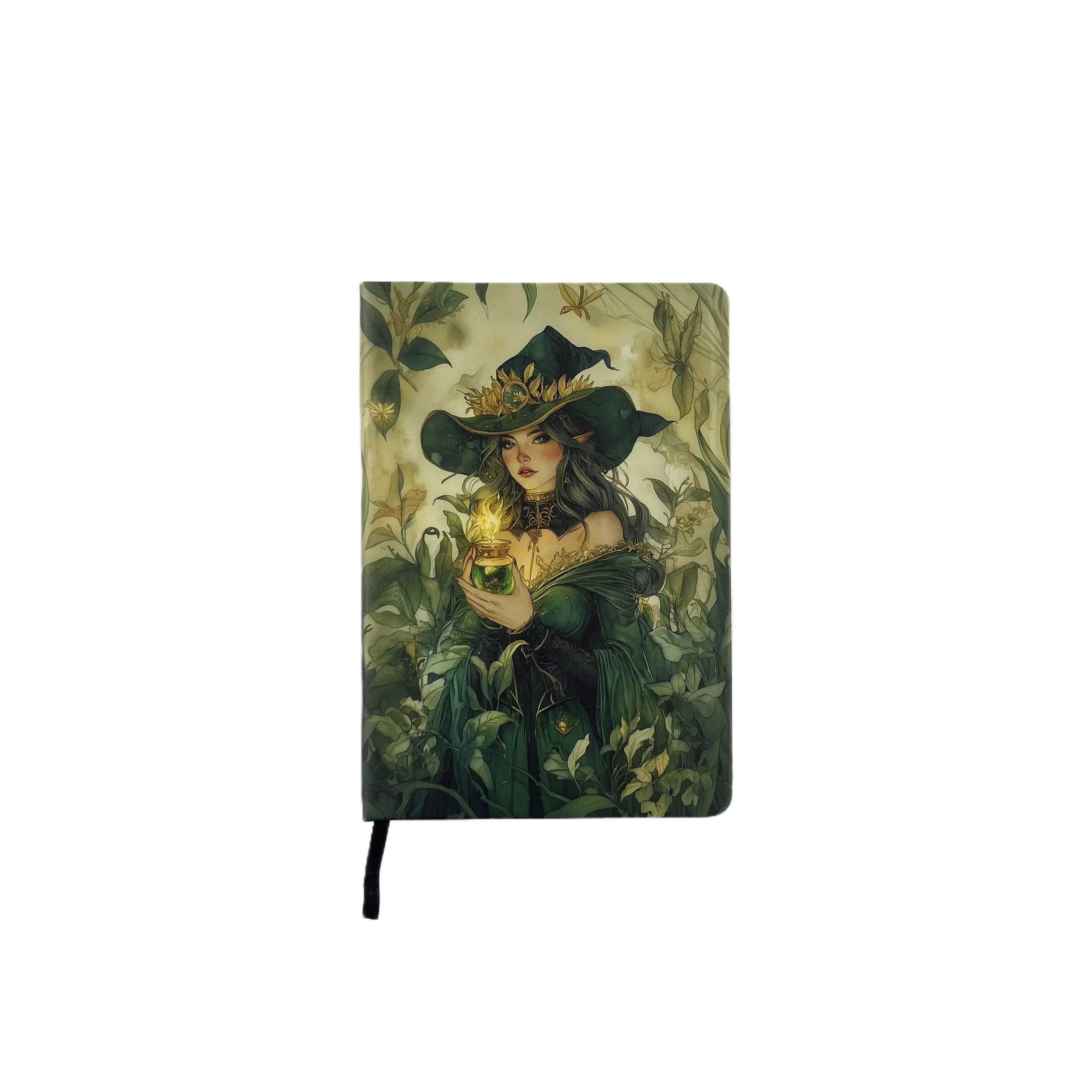 J108- Green Witch Journal *A5