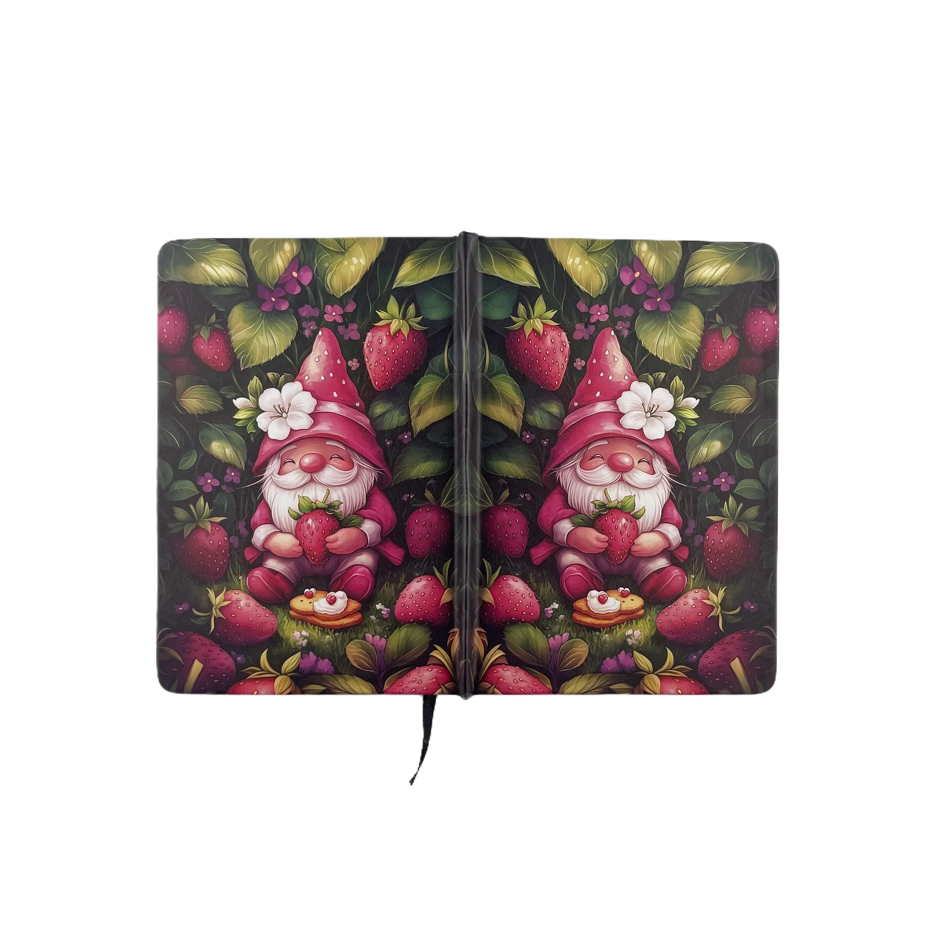 J111- Strawberry Gnome Journal *A5