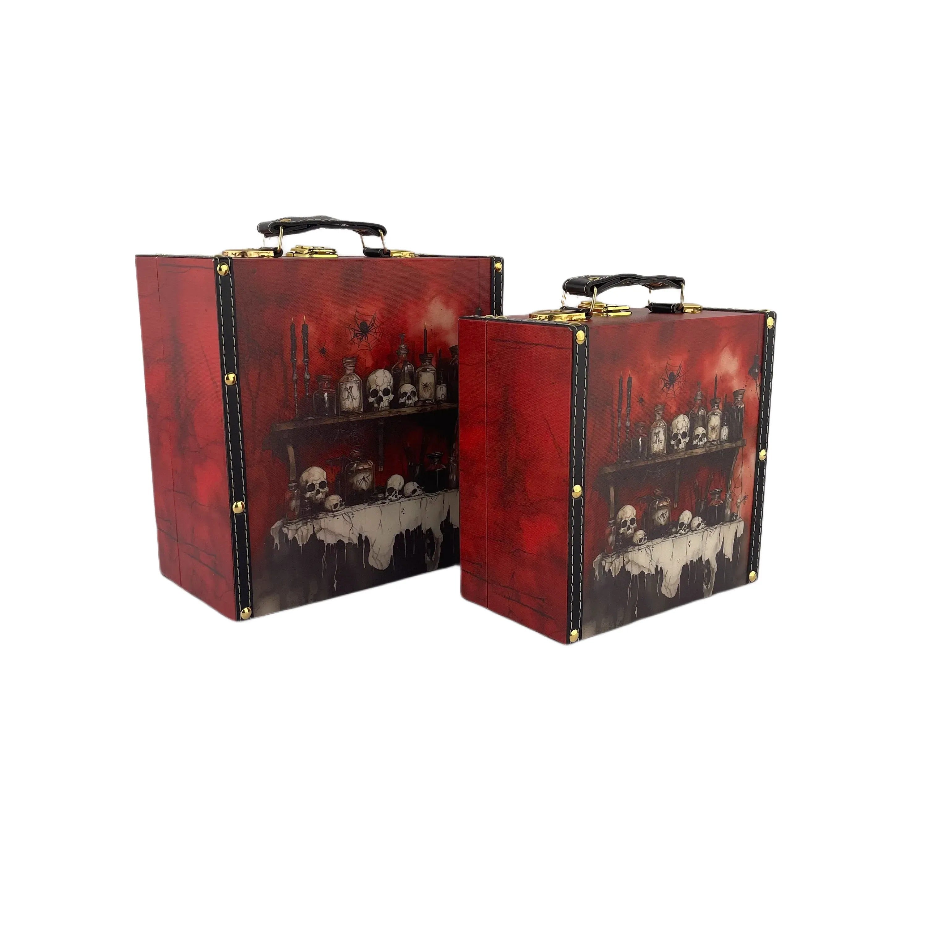 G217- Gothic corner Suitcase