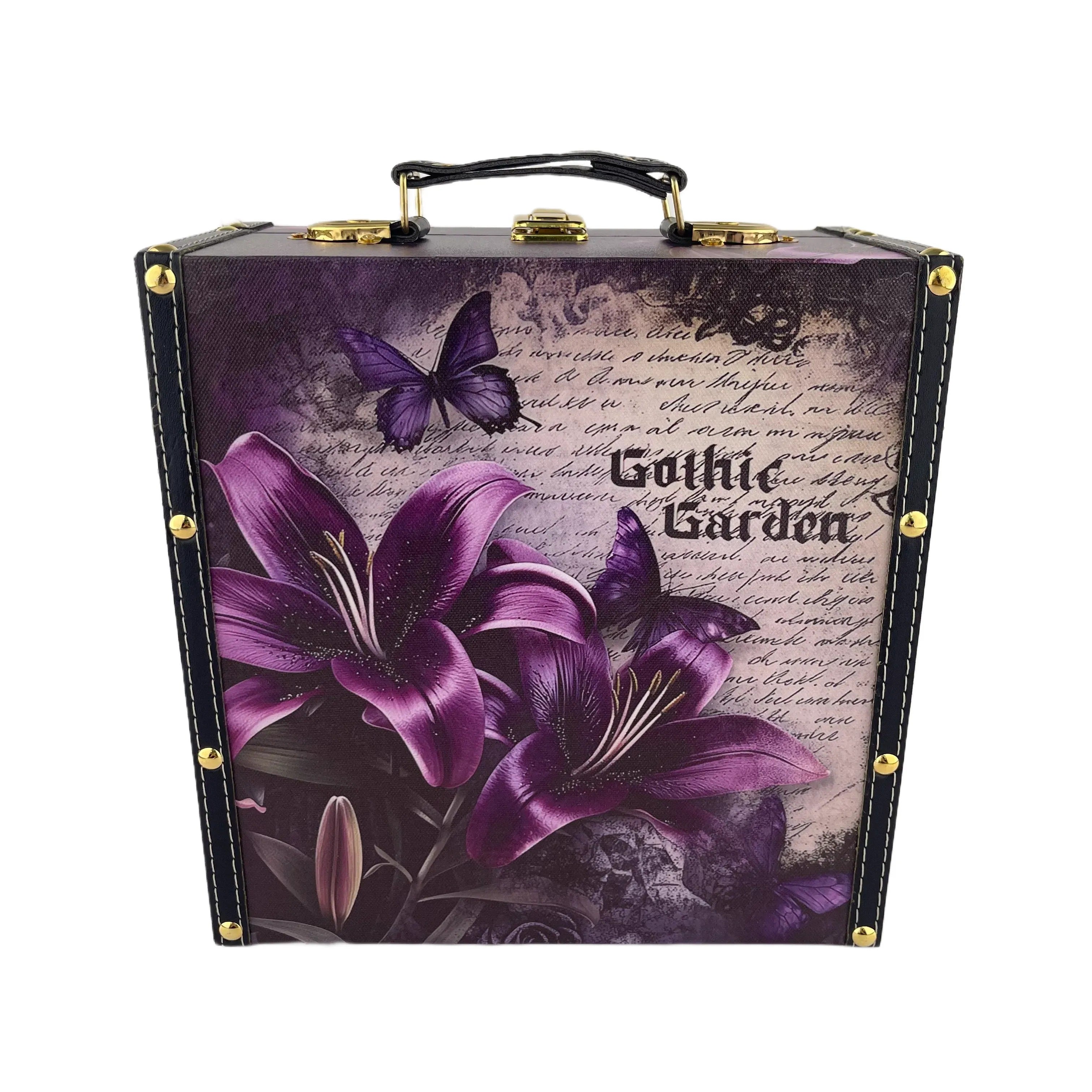 G218- Gothic Garden Suitcase