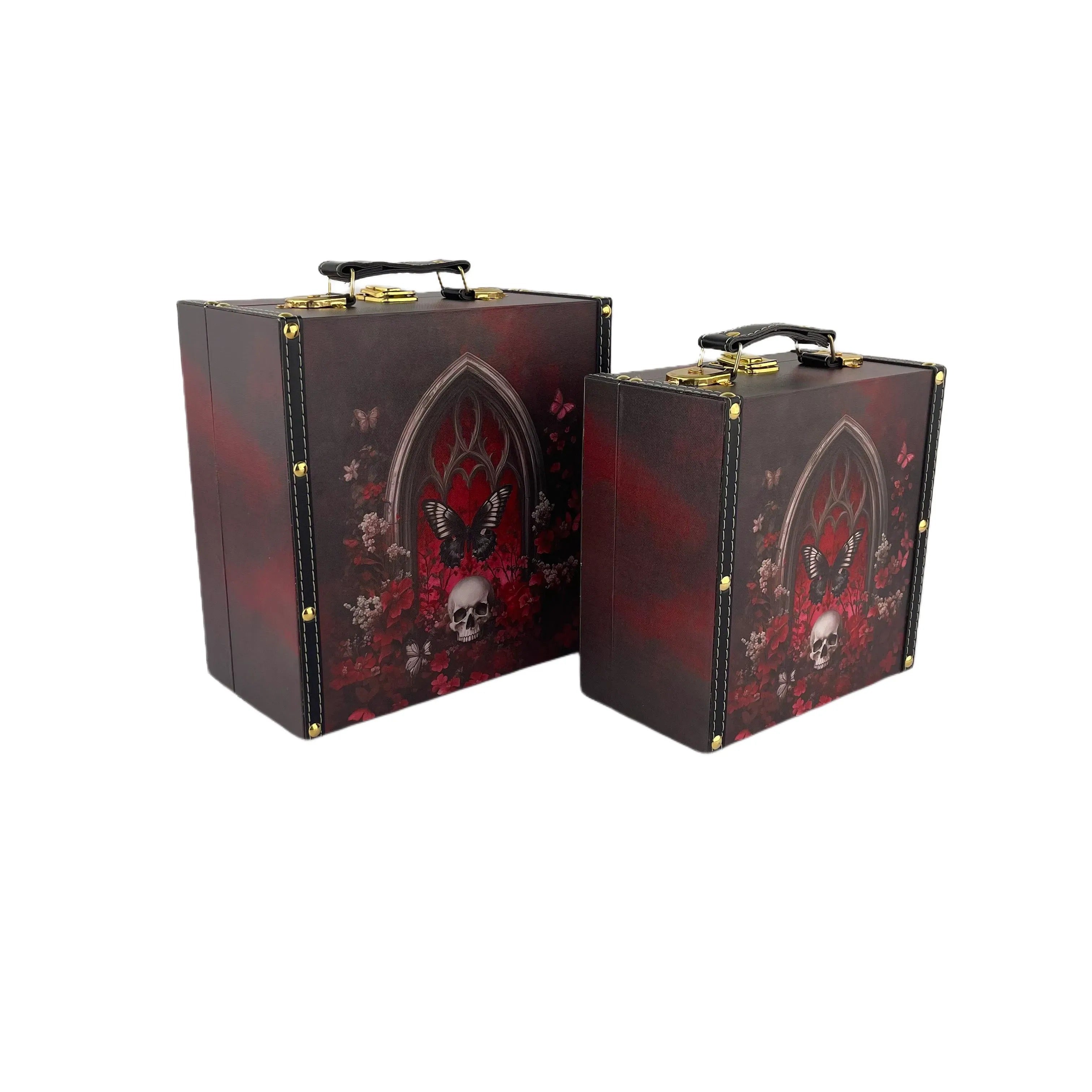 G219- Gothic window Suitcase