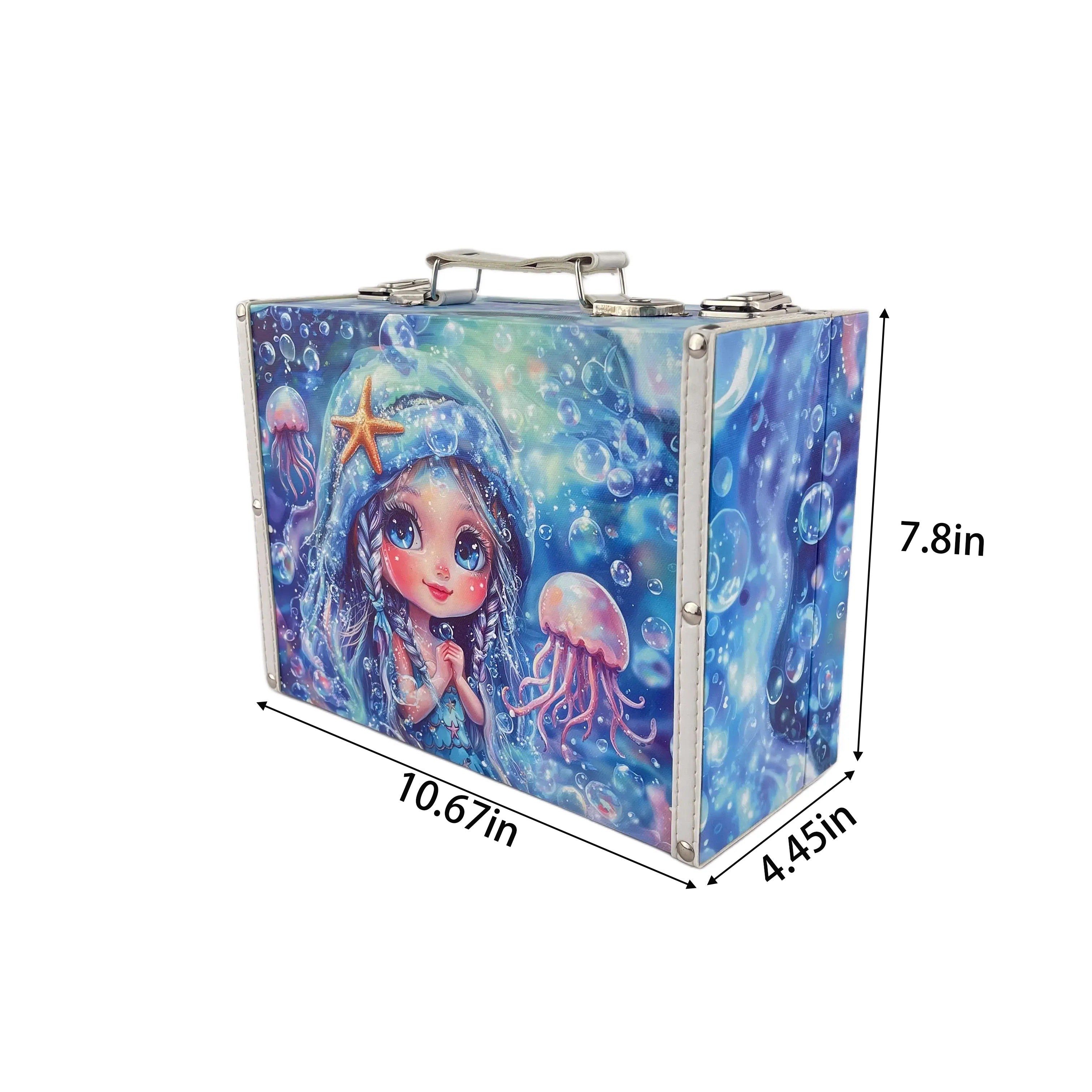 G245- Mermaid Suitcase