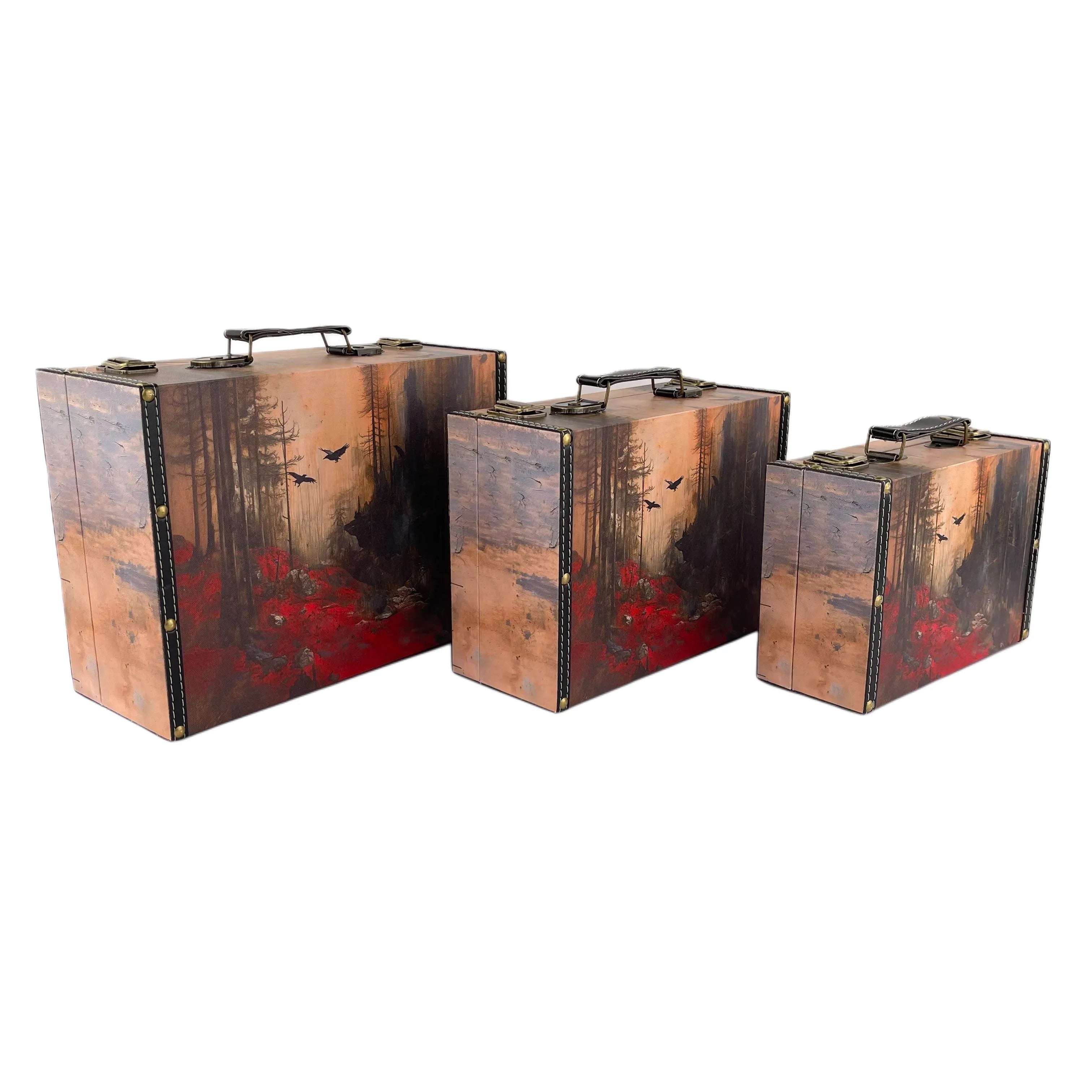 G251- Gothic Forest Suitcase