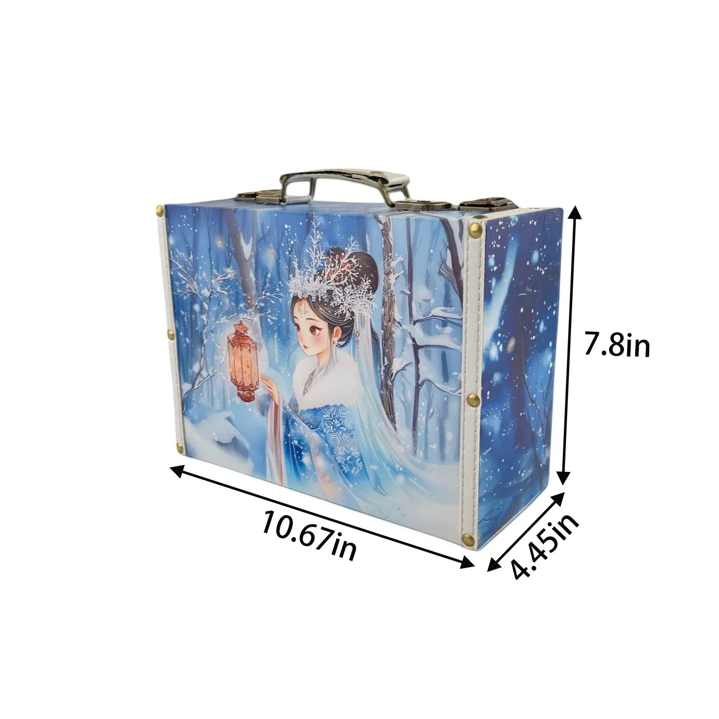 G292- Ice traditional girl suitcase