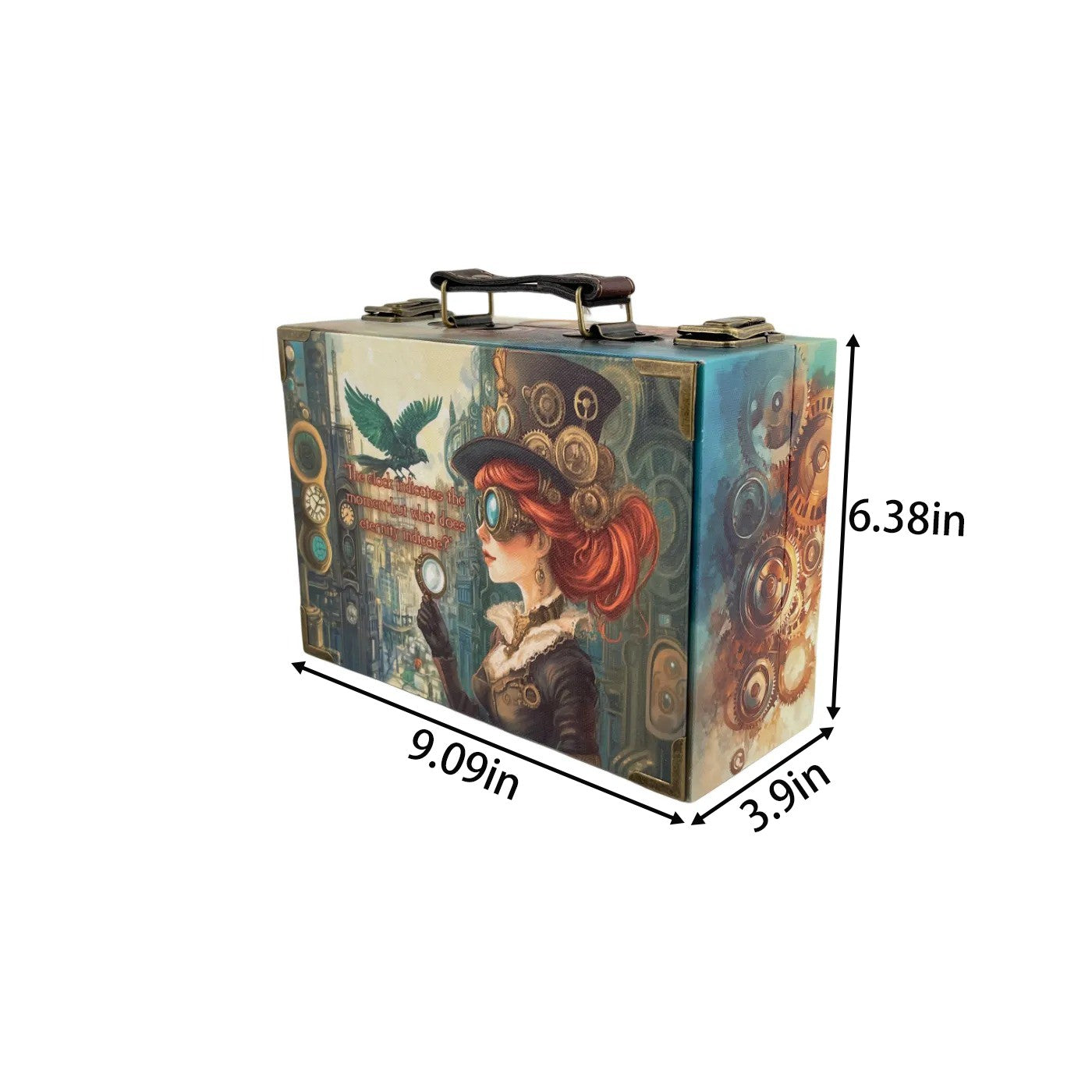 G304- Steam age Suitcase