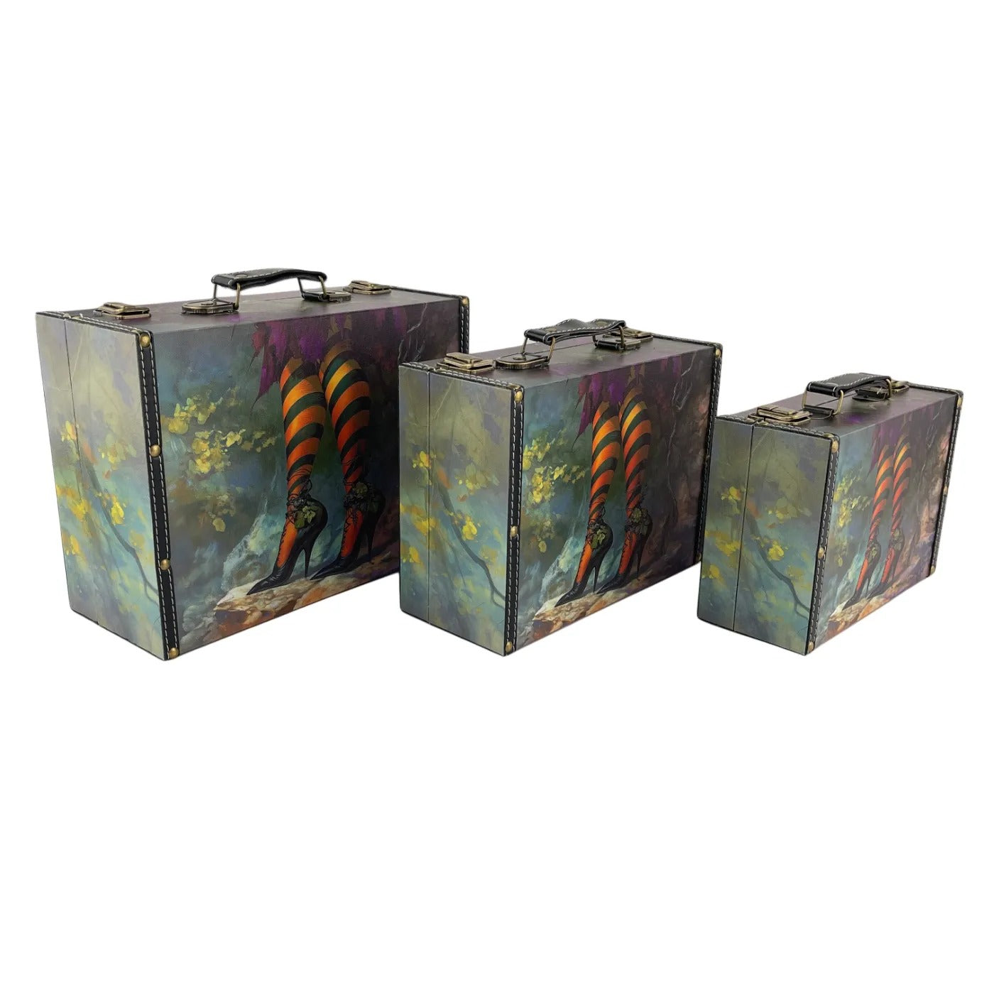 G305- Halloween party Suitcase
