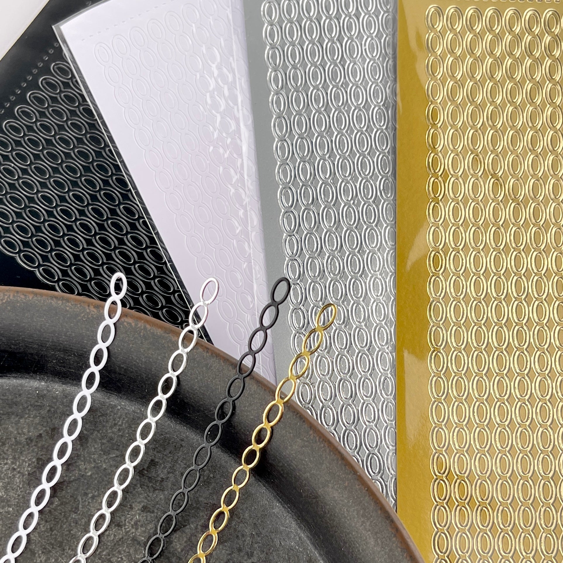 S-330- Adesivo serie Chain - 1 pezzo per confezione