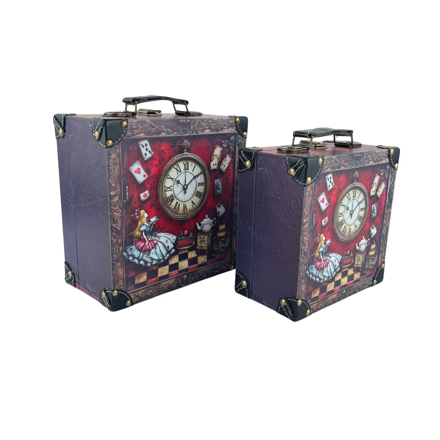 G319- Grunge Alice Suitcase