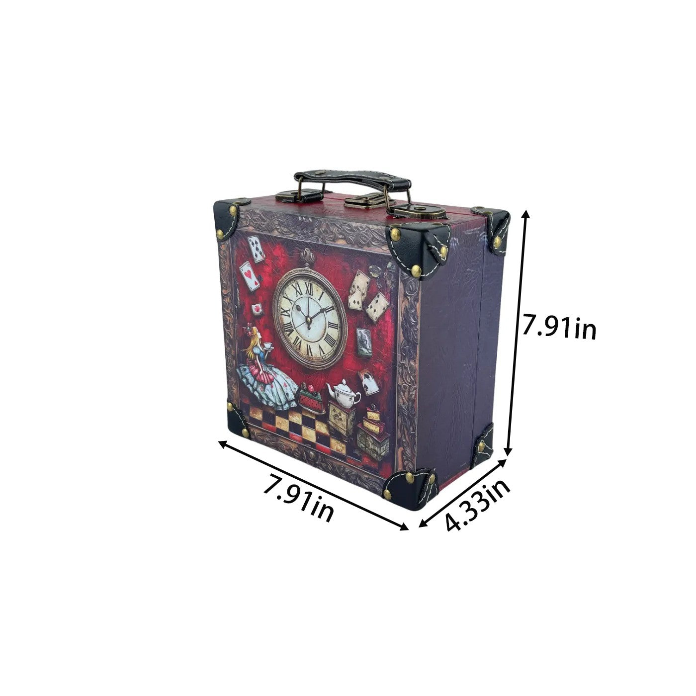 G319- Grunge Alice Suitcase