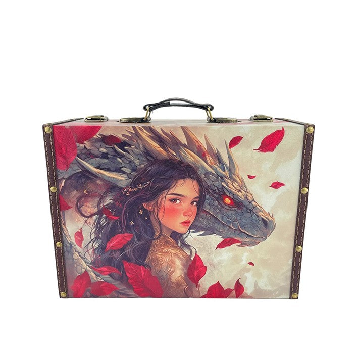 G324- Dragon and Girl Suitcase
