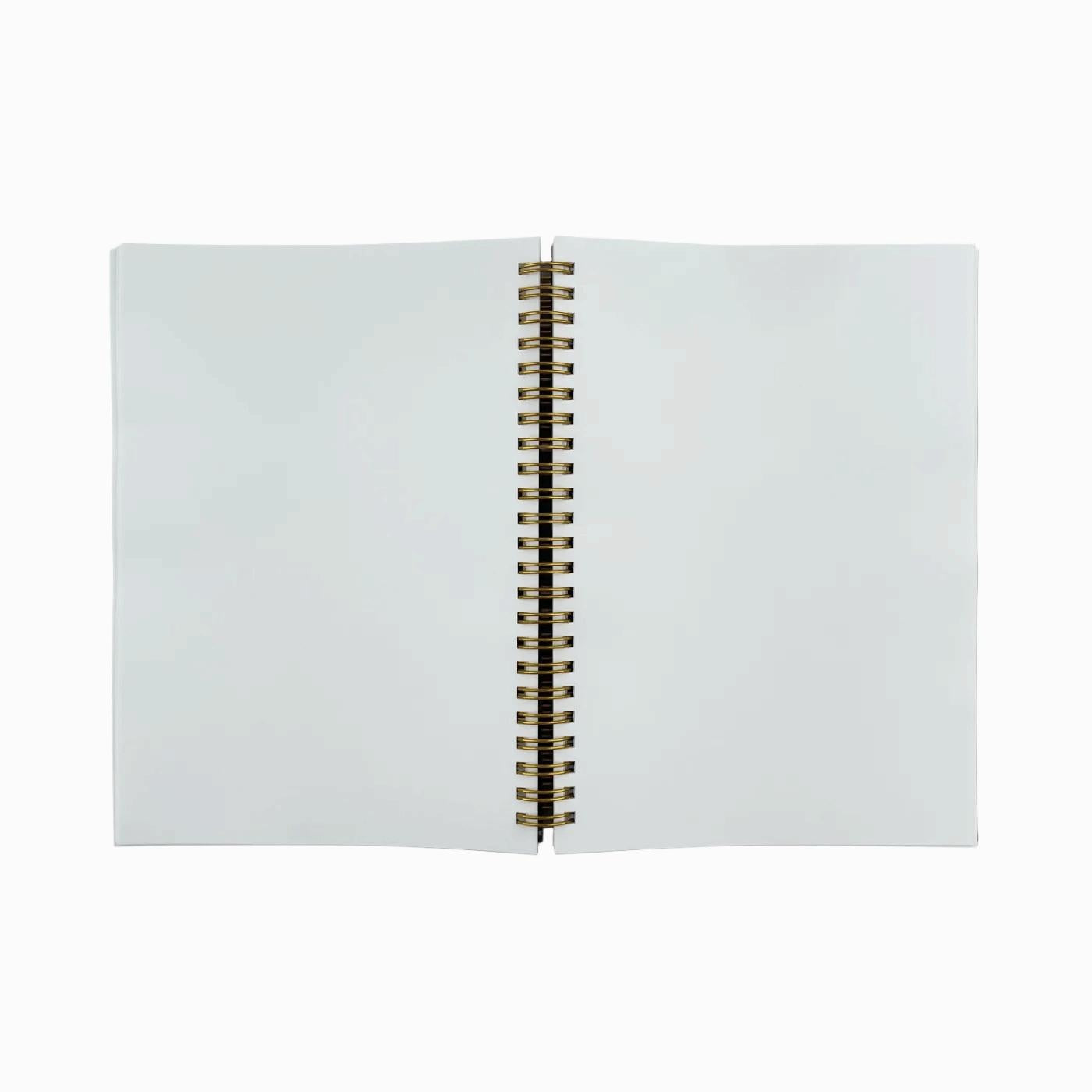 A5 Black and gold dragon released book