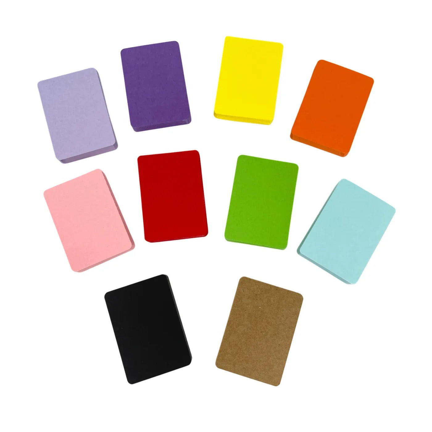 Color ATC cards 1 pack 50 pcs 2.5*3.5 inch
