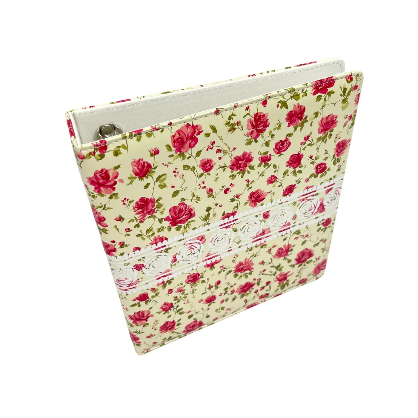 0628 Red Rose ATC card storage binder + 25 pcs insert