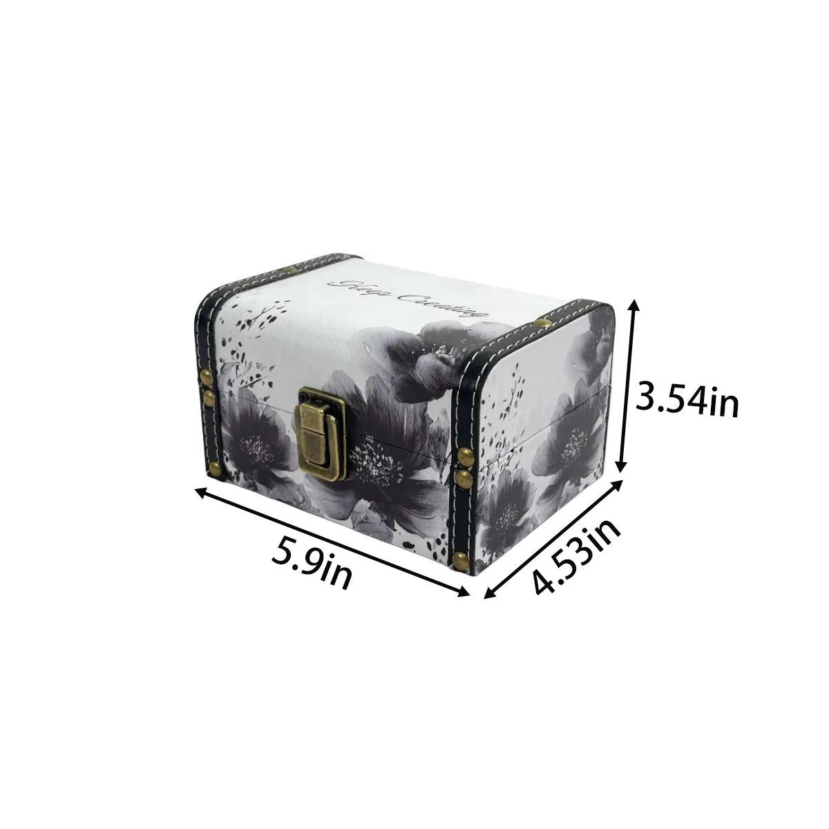 Black and white ATC storage box