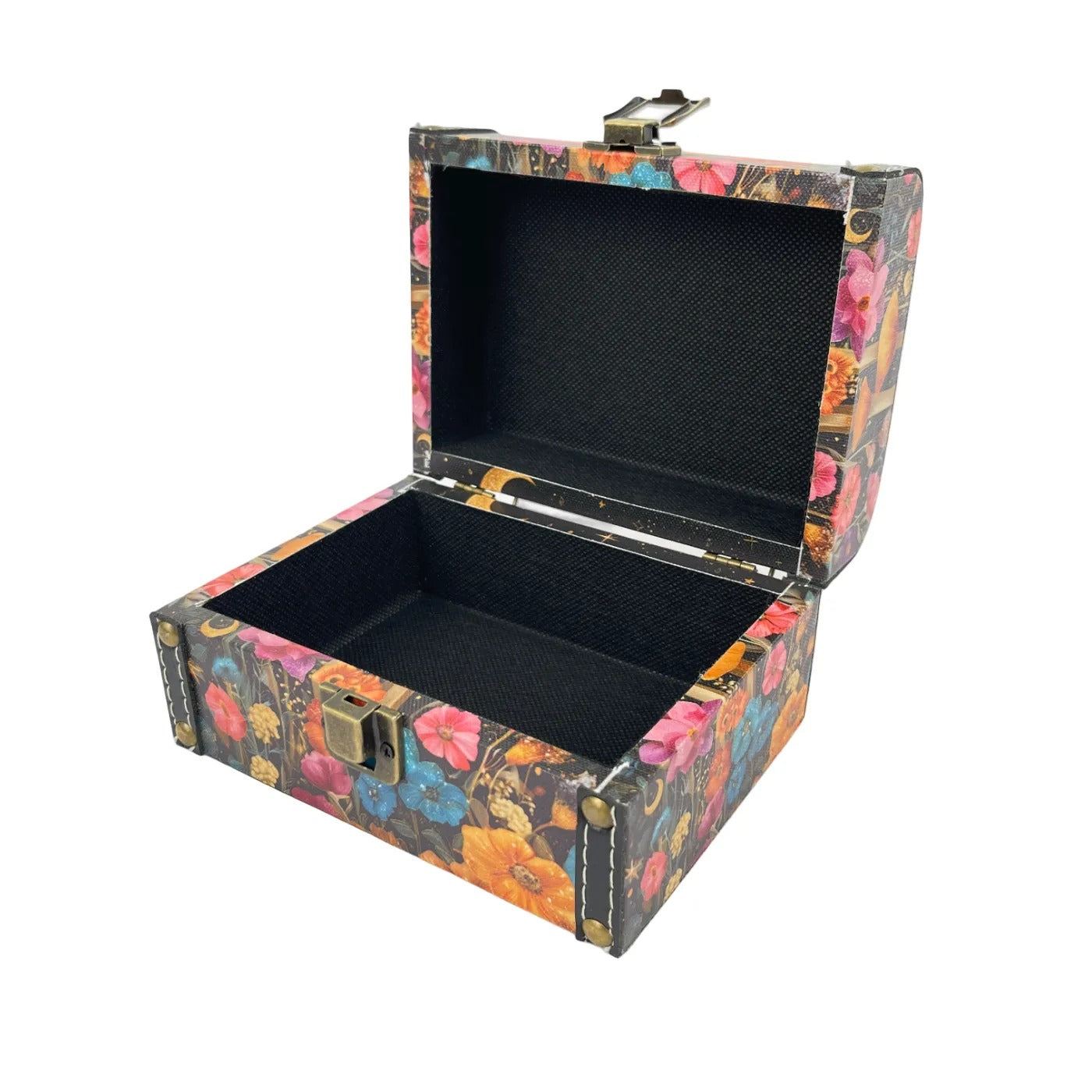 Mushrooms and flowers ATC storage box