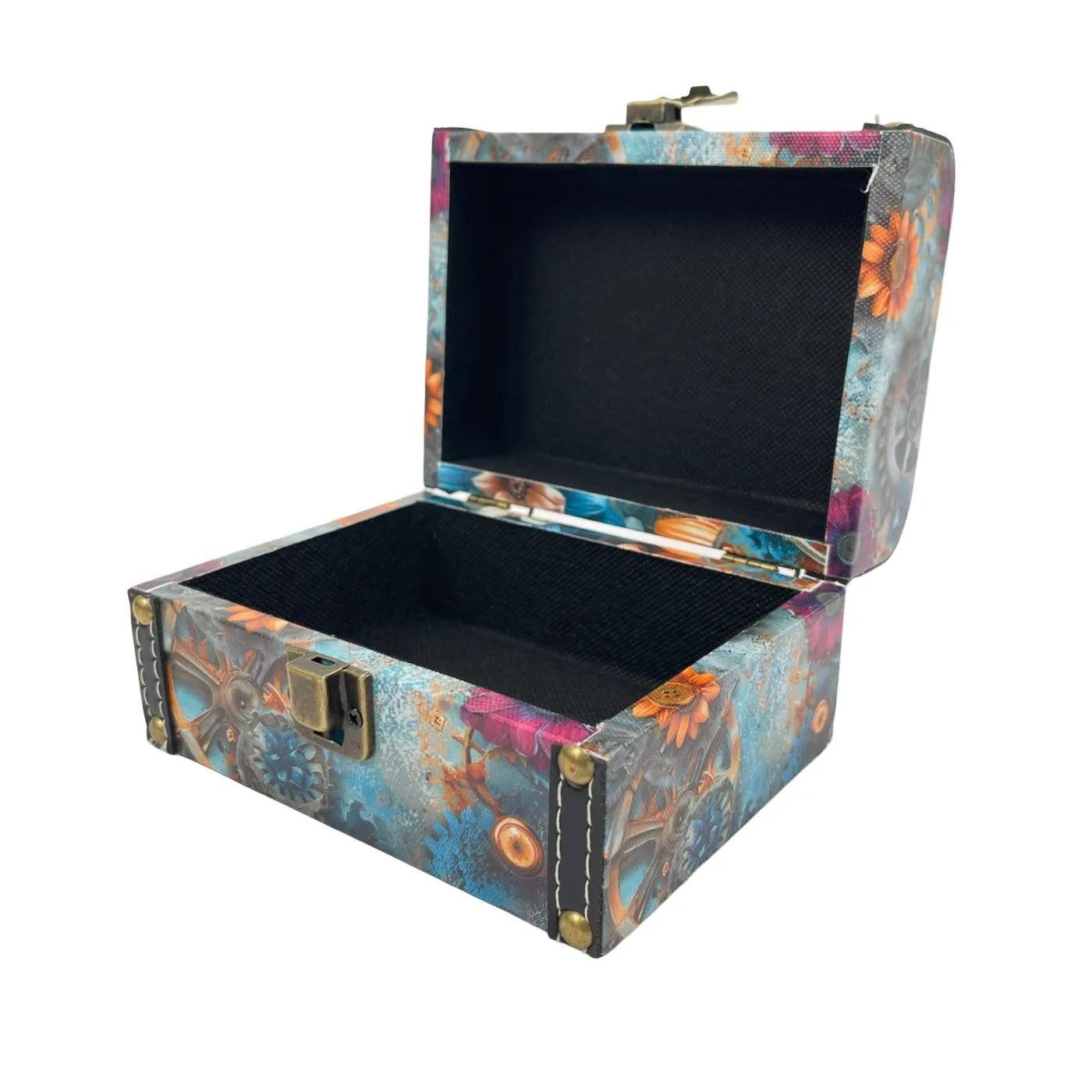 Flowers and gears ATC storage box