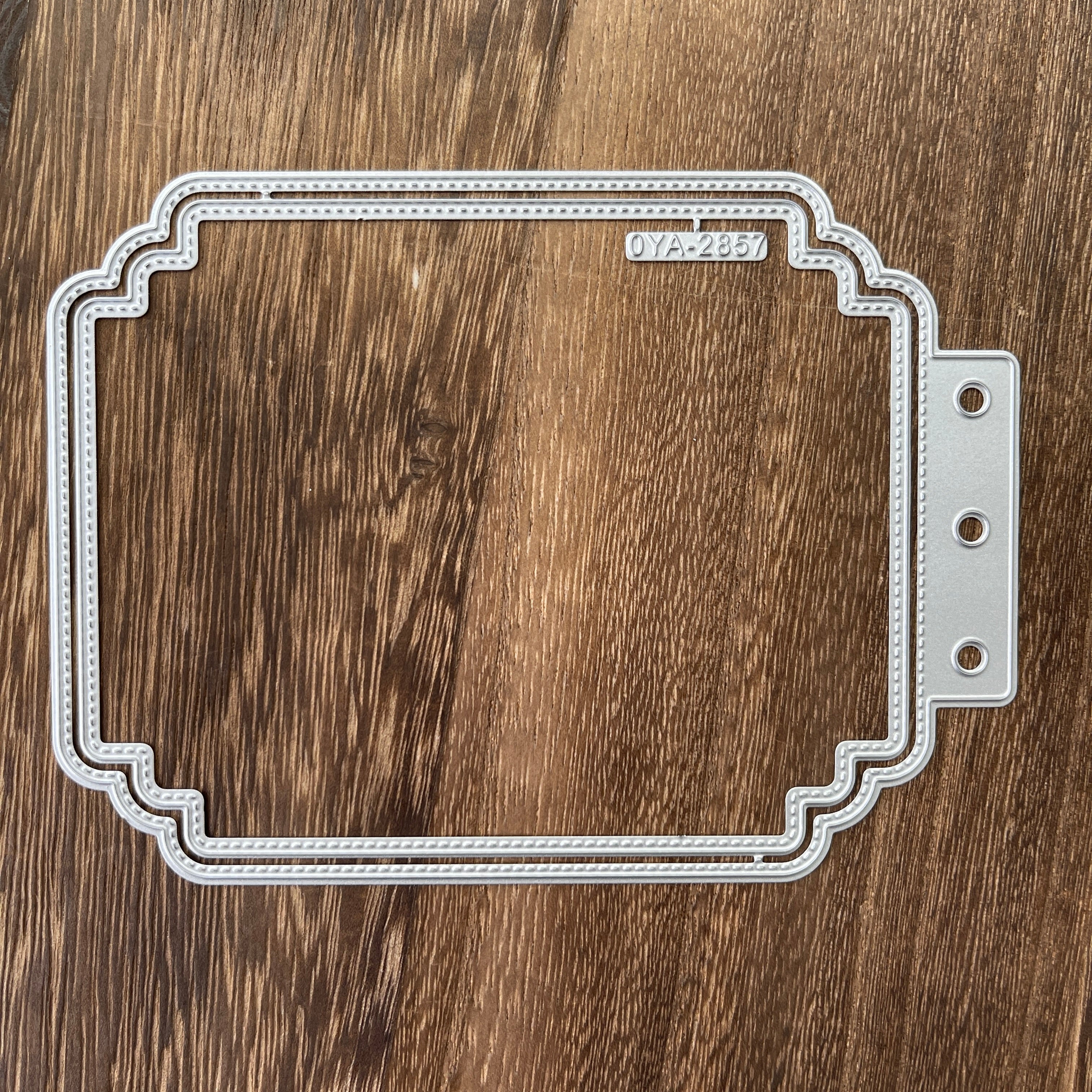 0911 Rectangular Vintage Border Loose-leaf metal cutting dies cut OYA2857