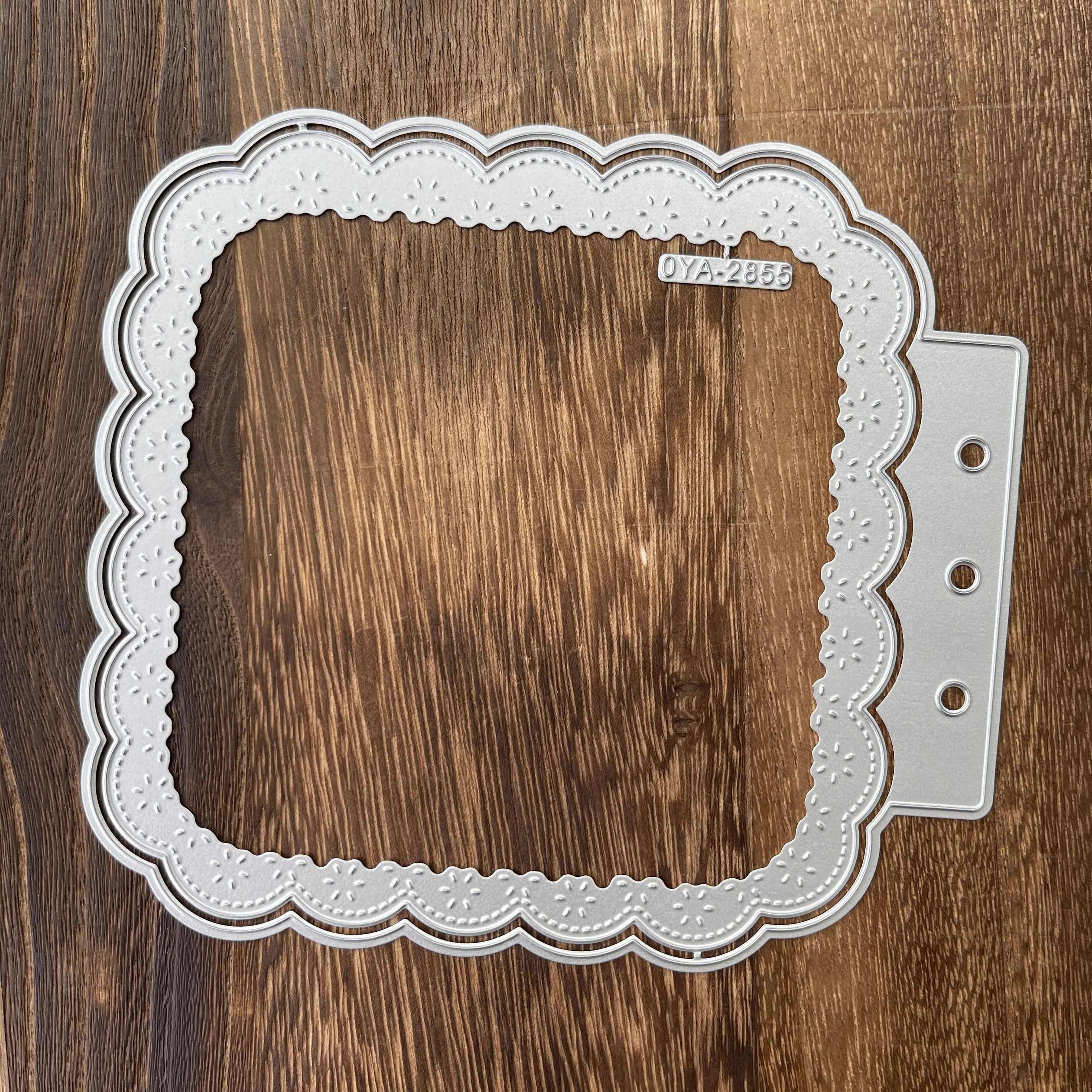 0911 Square Lace Border Loose-leaf metal cutting dies cut OYA2855