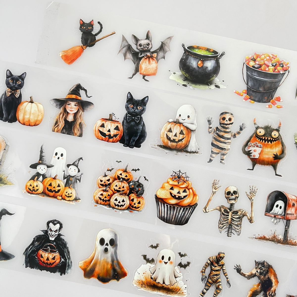 Halloween Classic tape pieces