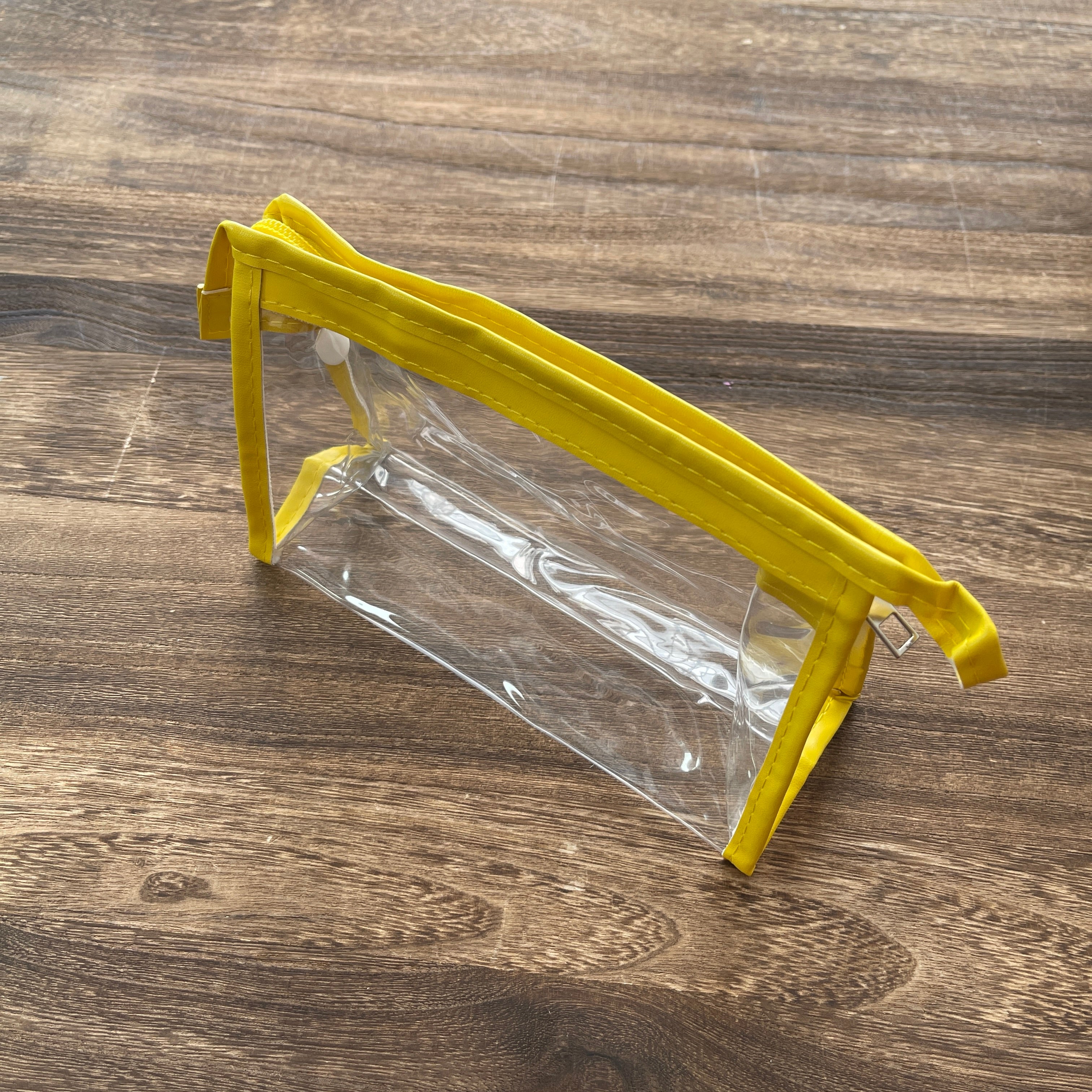 Clear Transparent Marker Pouch with Zipper