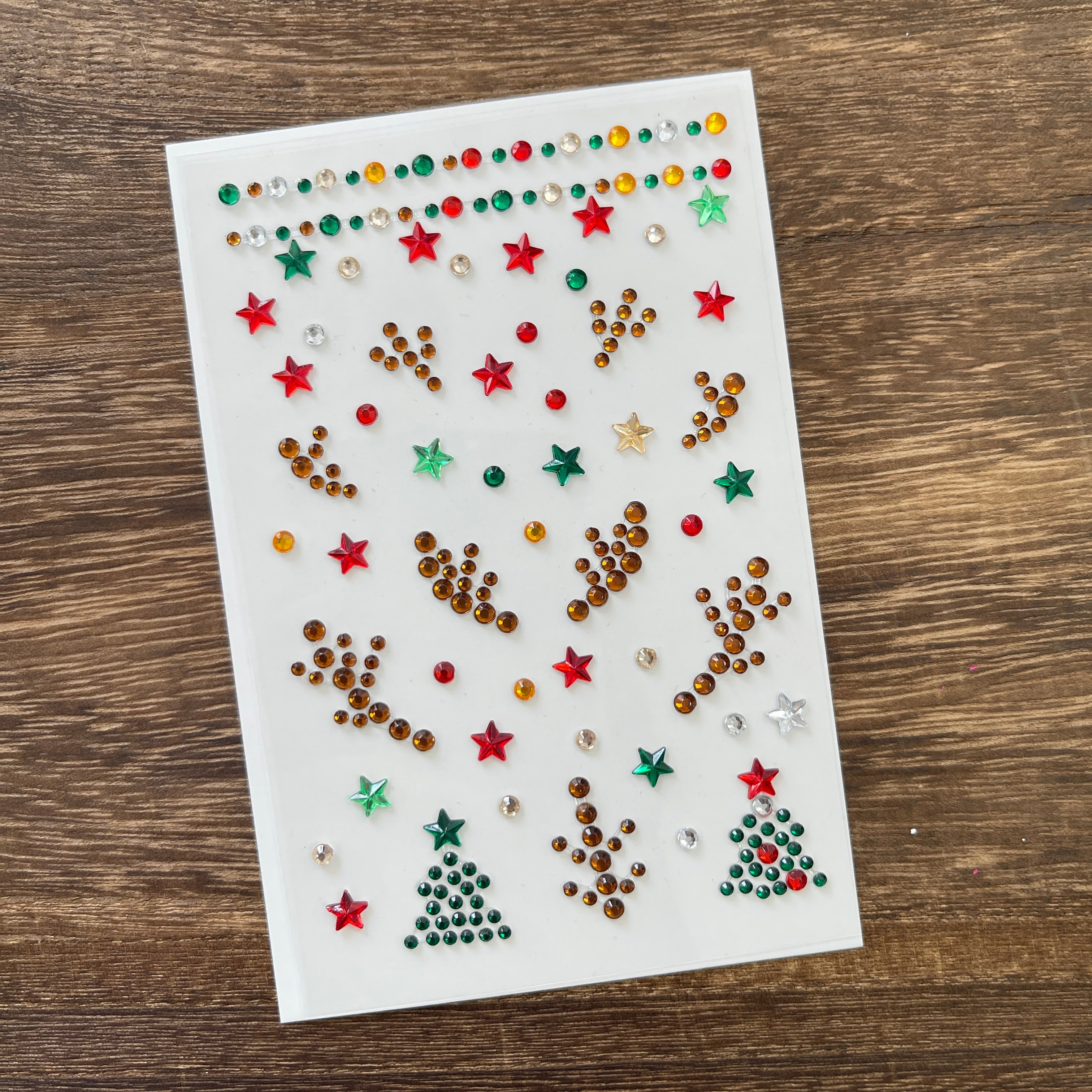 1020 Christmas Sticker 1pcs 1pack