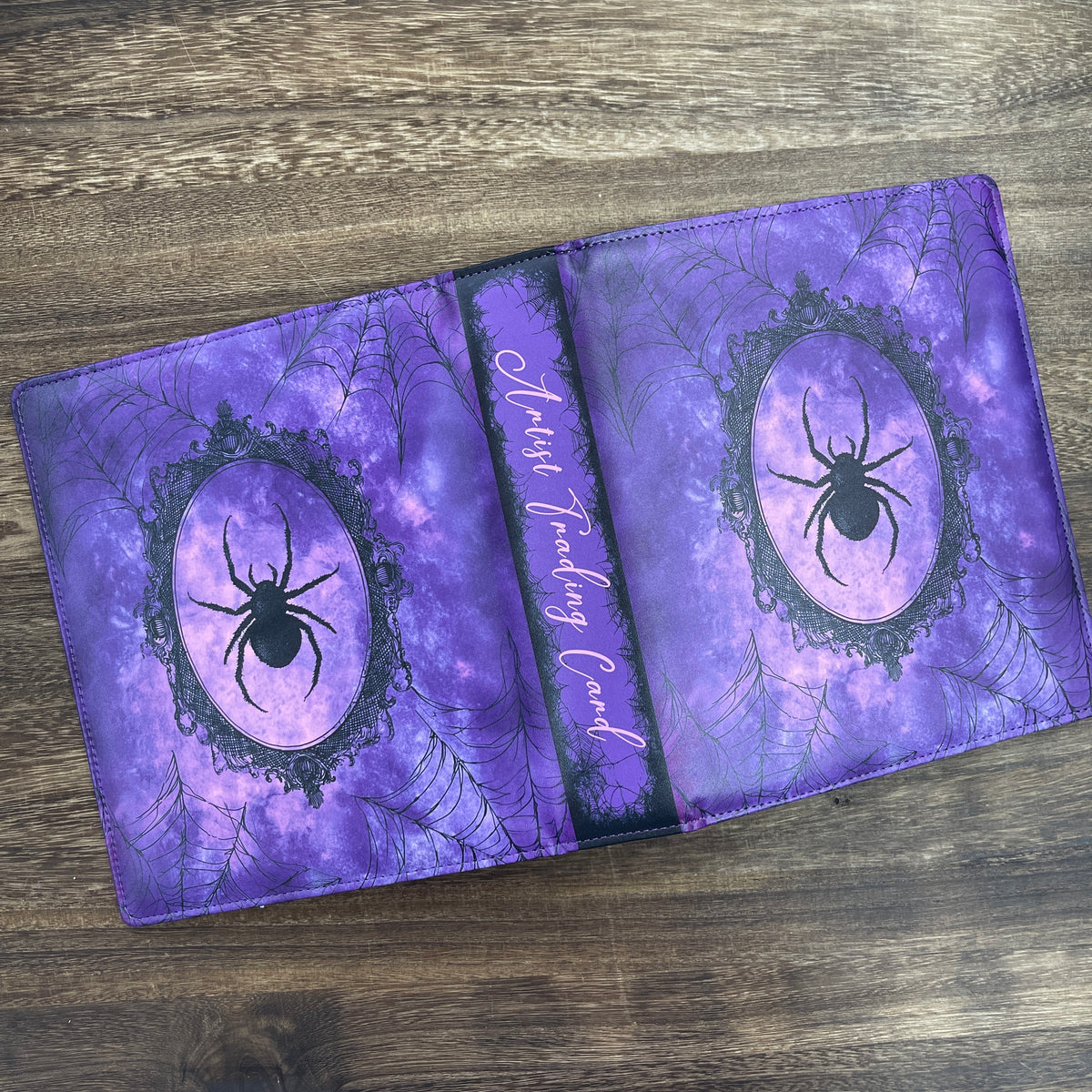 Front and back cover laid flat