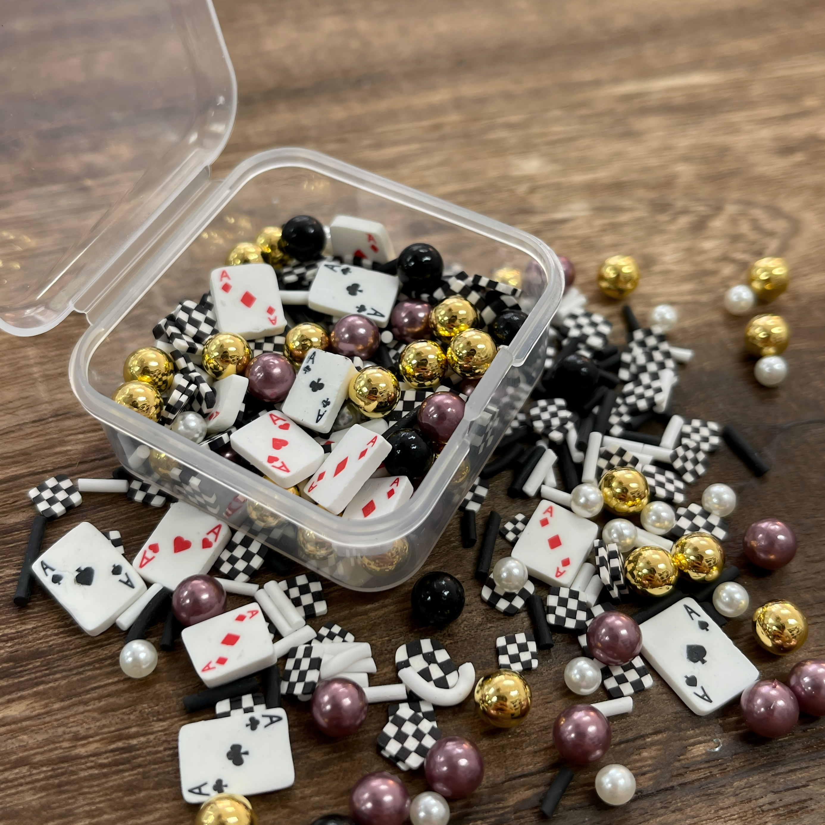 1108 Dark Alice Pearl Polymer Clay