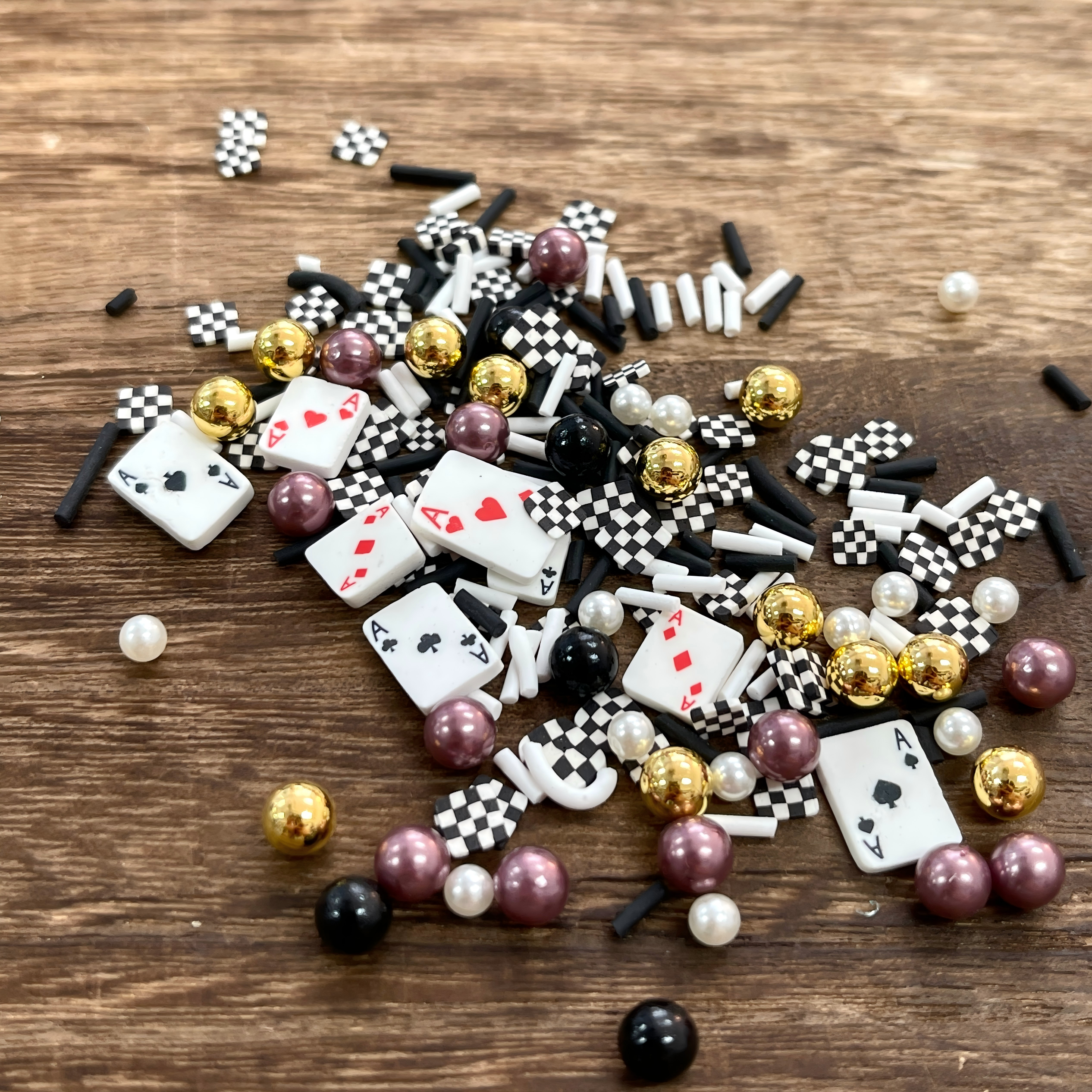 1108 Dark Alice Pearl Polymer Clay