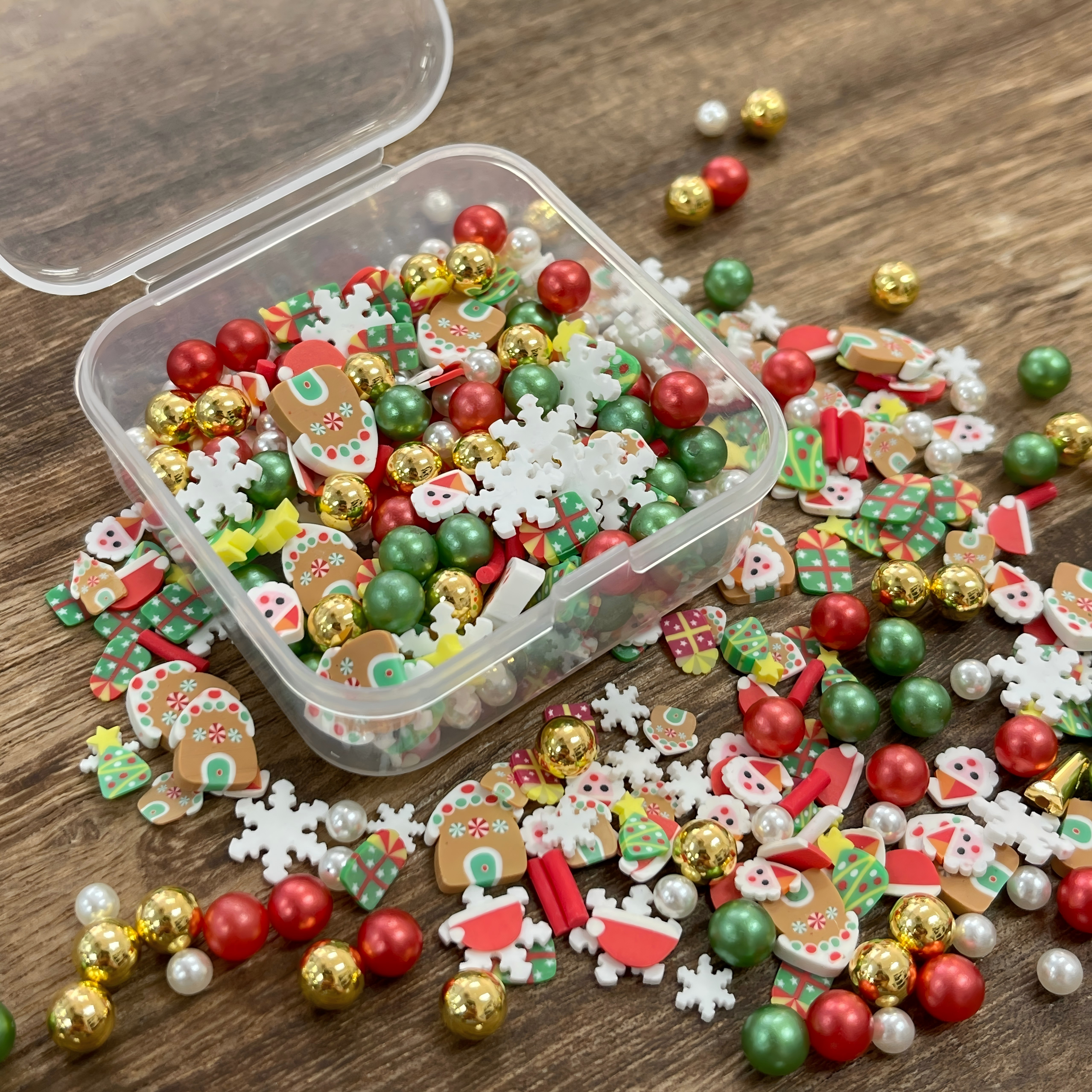 1108 Christmas Pearl polymer clay