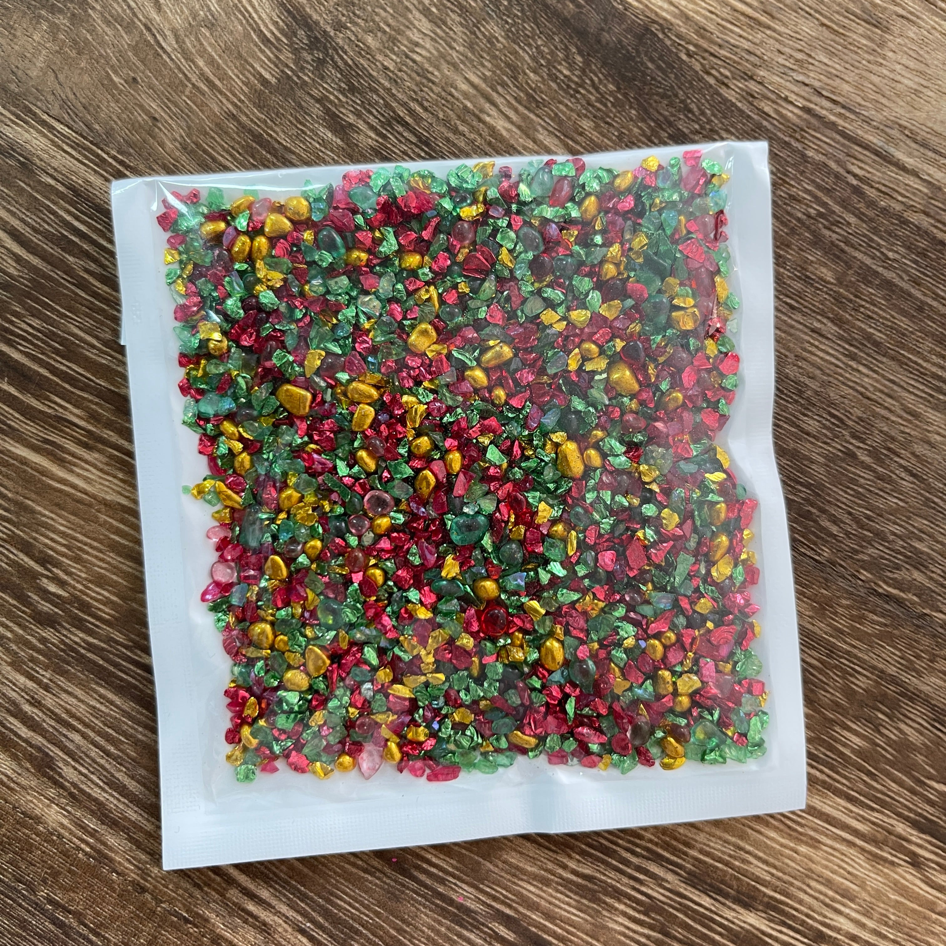 Resin gravel mix