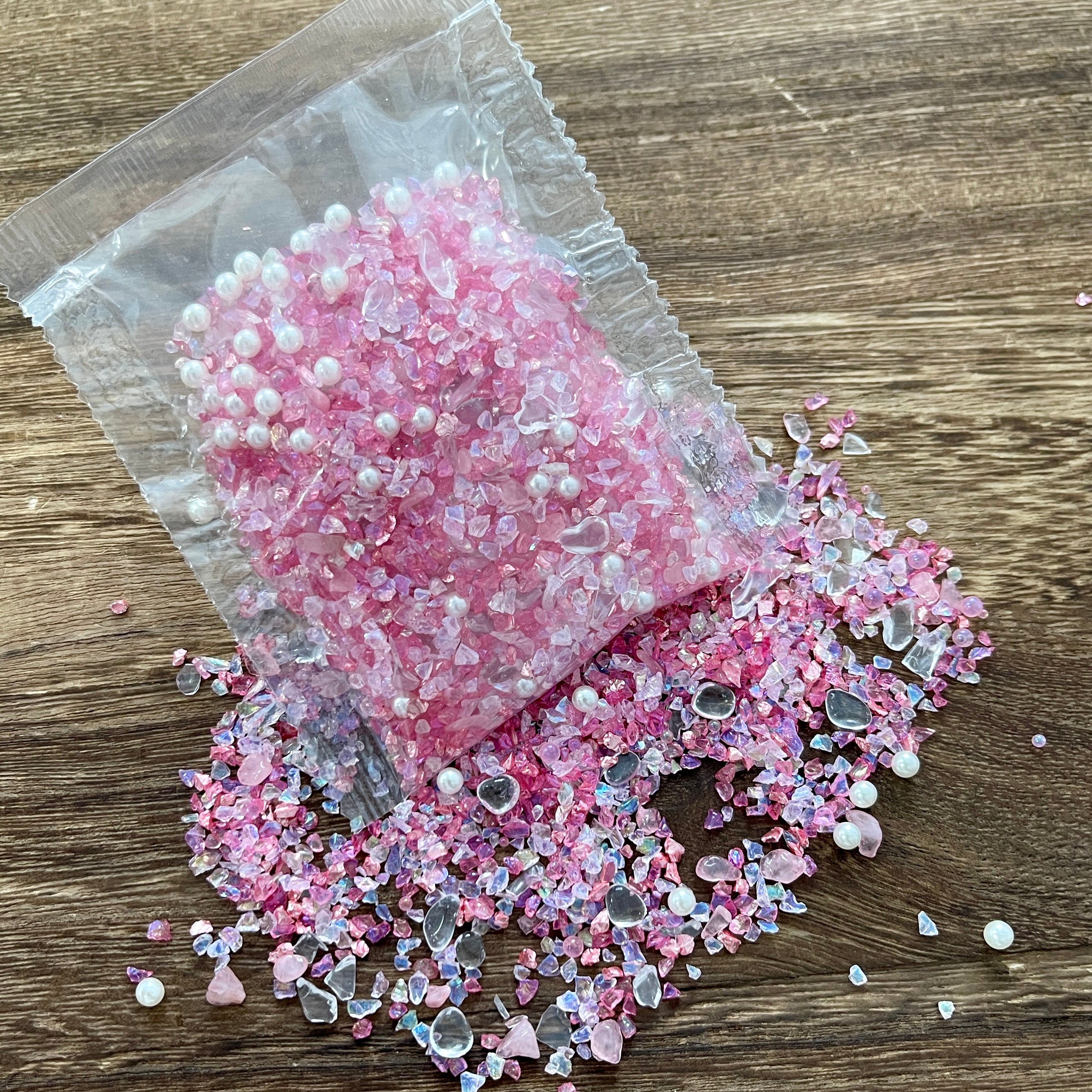 Pearl Resin gravel mix
