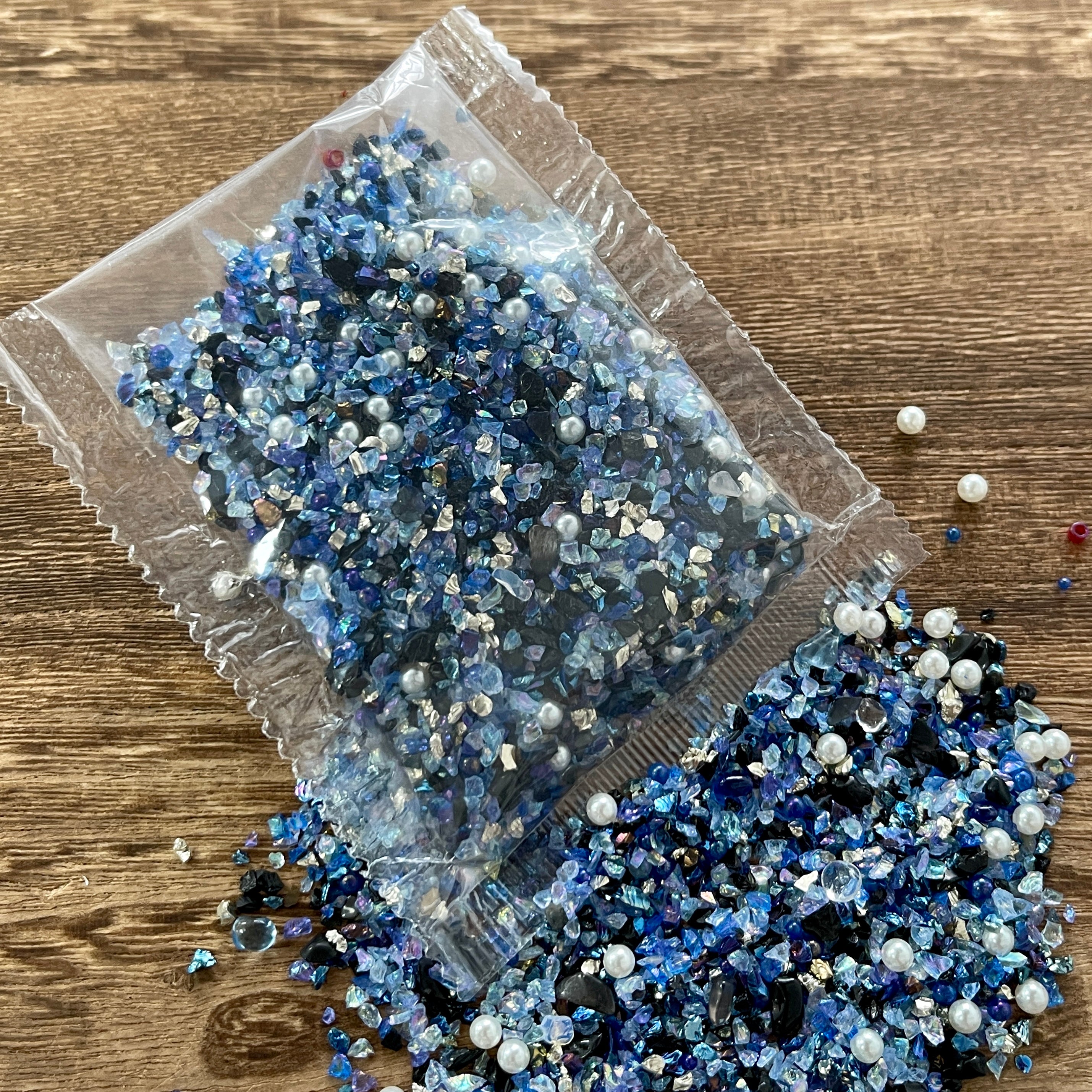 Pearl Resin gravel mix