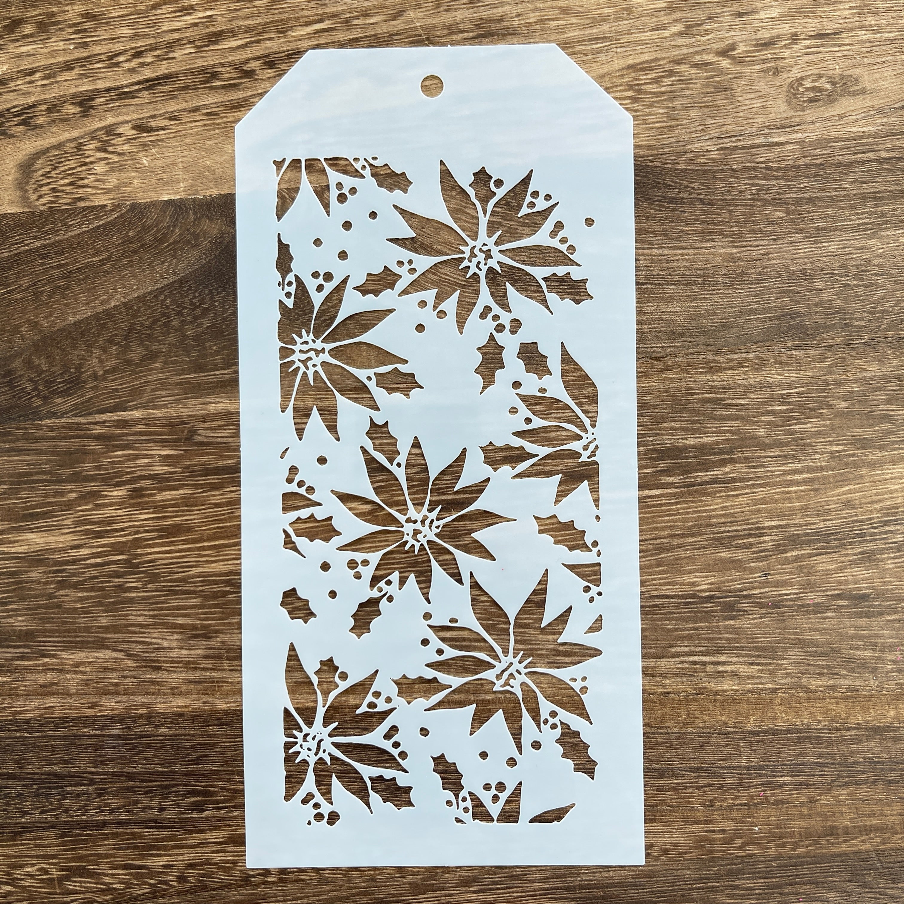 1110 Flower pattern stencil 10.5CM*21.5CM
