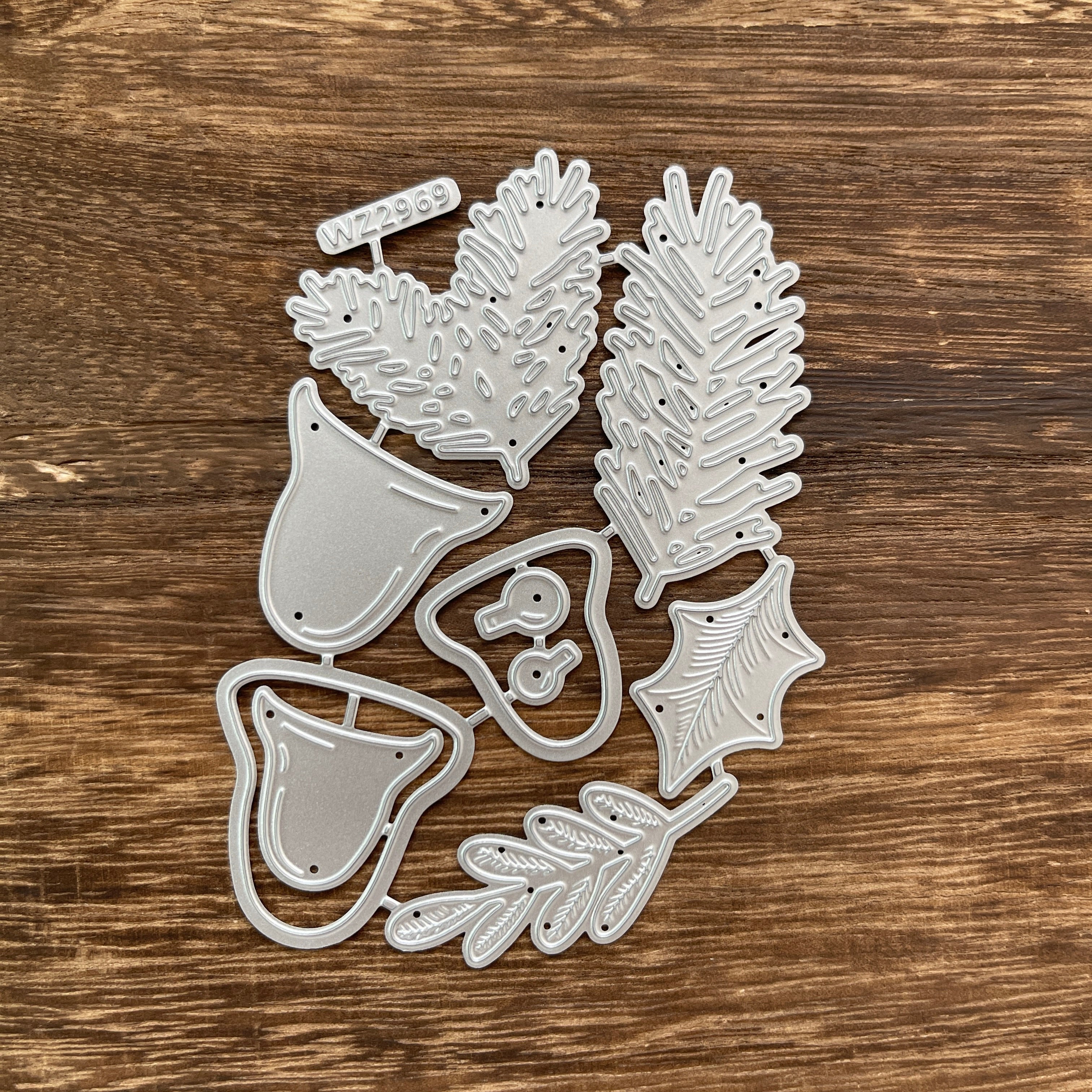 1115 Christmas bells metal cutting dies cut