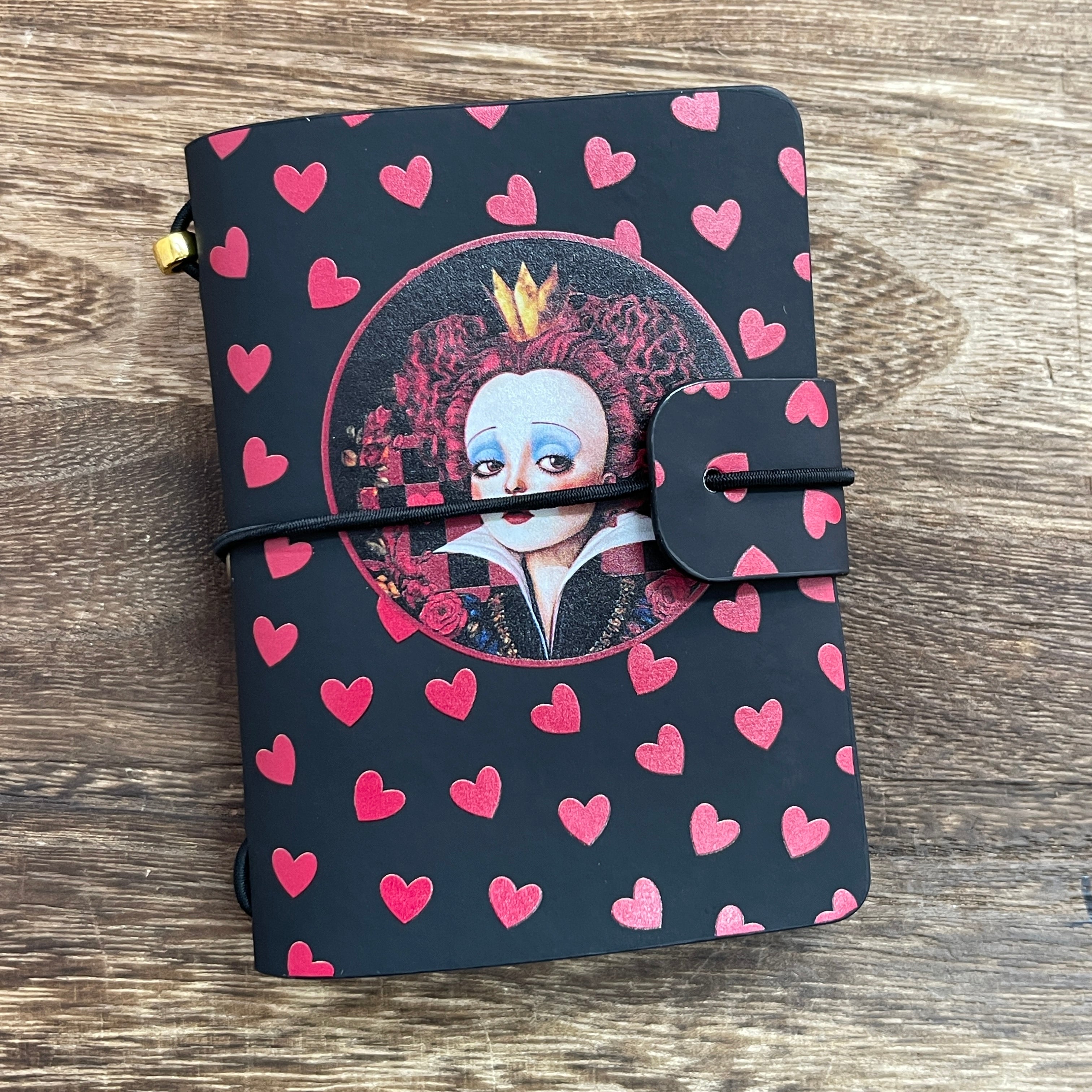 Queen of hearts Small Notebook*Inside pages 6.7cm*8.9cm