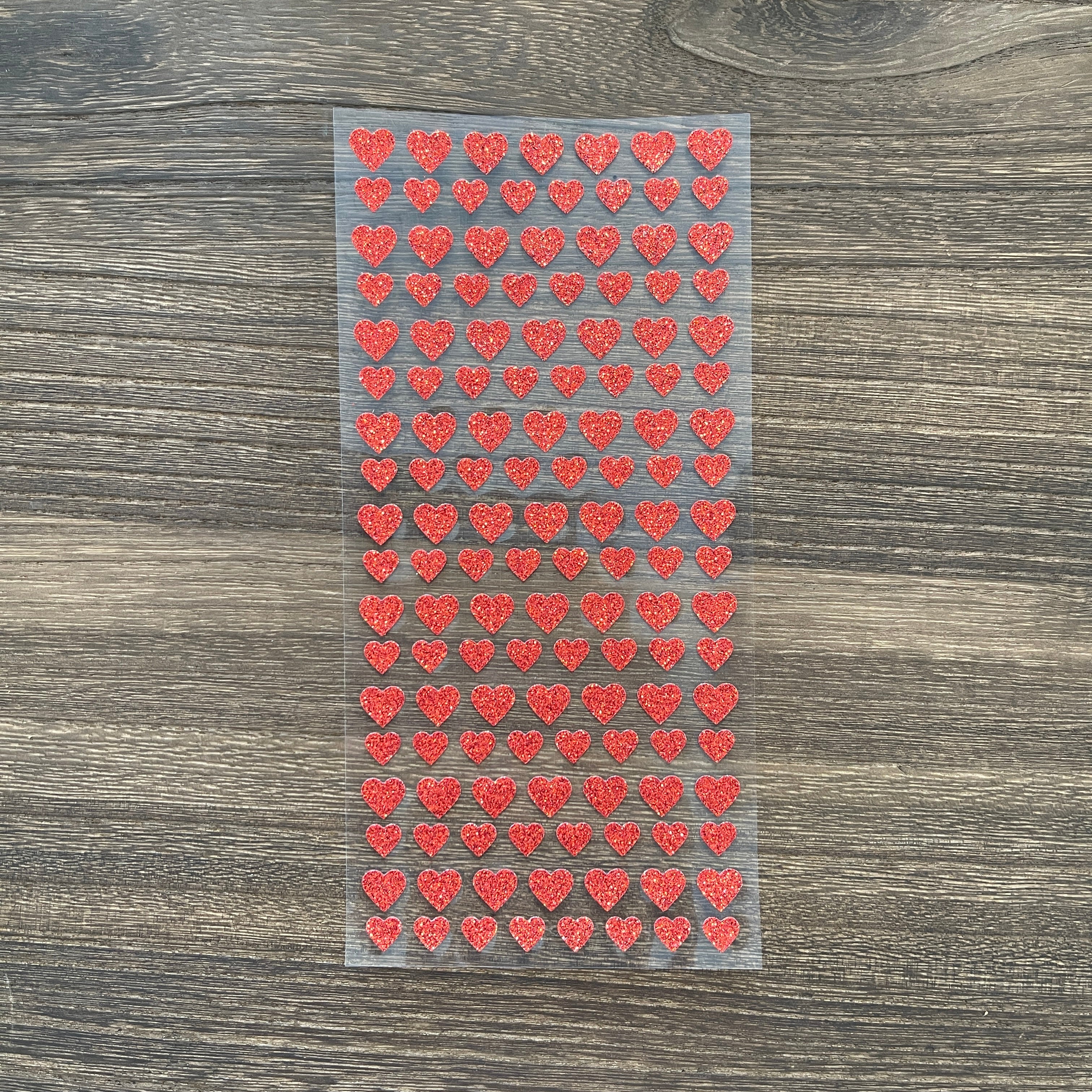 1229 Heart shape sticker -1Pcs each pack